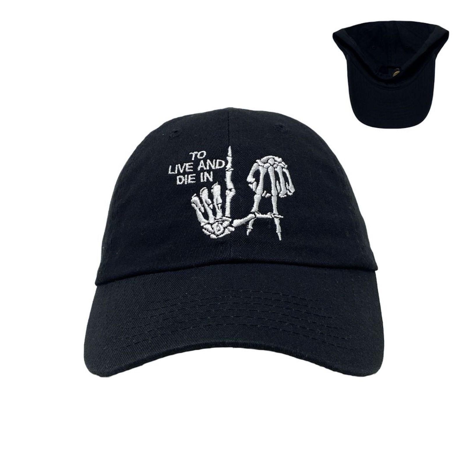 Other To Live And Die In LA White Dad Hat Size ONE SIZE - 1 Thumbnail