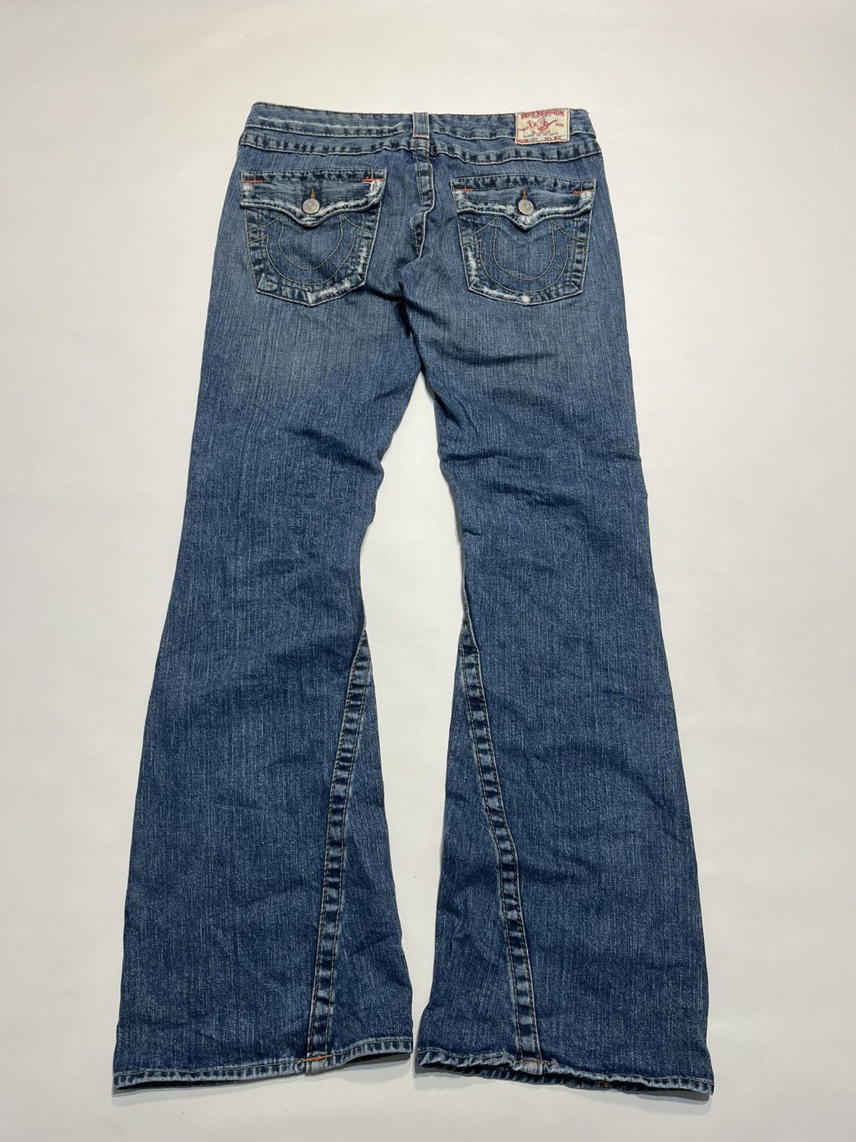 True Religion Vintage Rare True Religion Flared Jeans Size 30" / US 8 / IT 44 - 1 Thumbnail