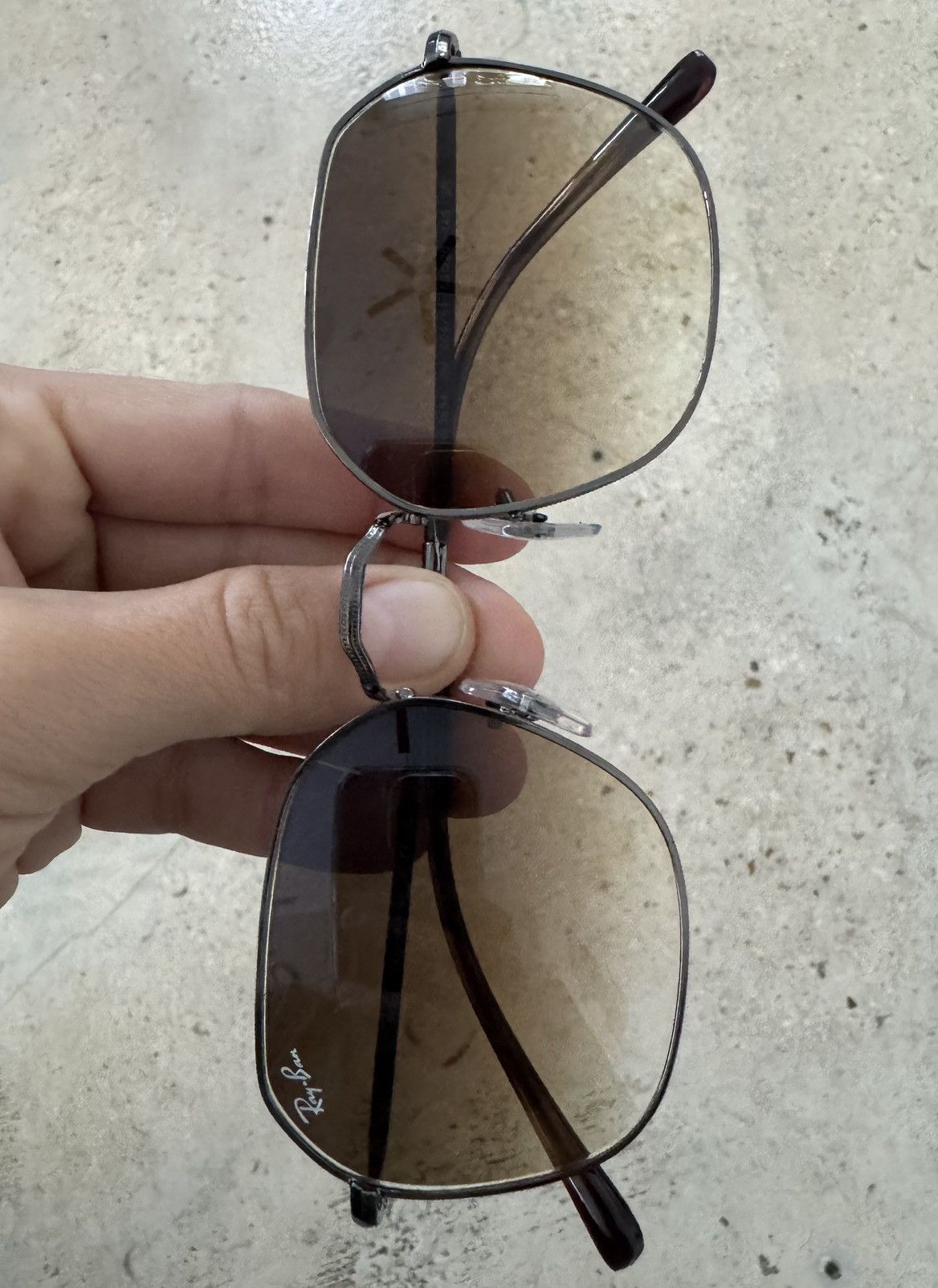 RayBan Ray-Ban Jim Brown Gradient Sunglasses Size ONE SIZE - 6 Thumbnail