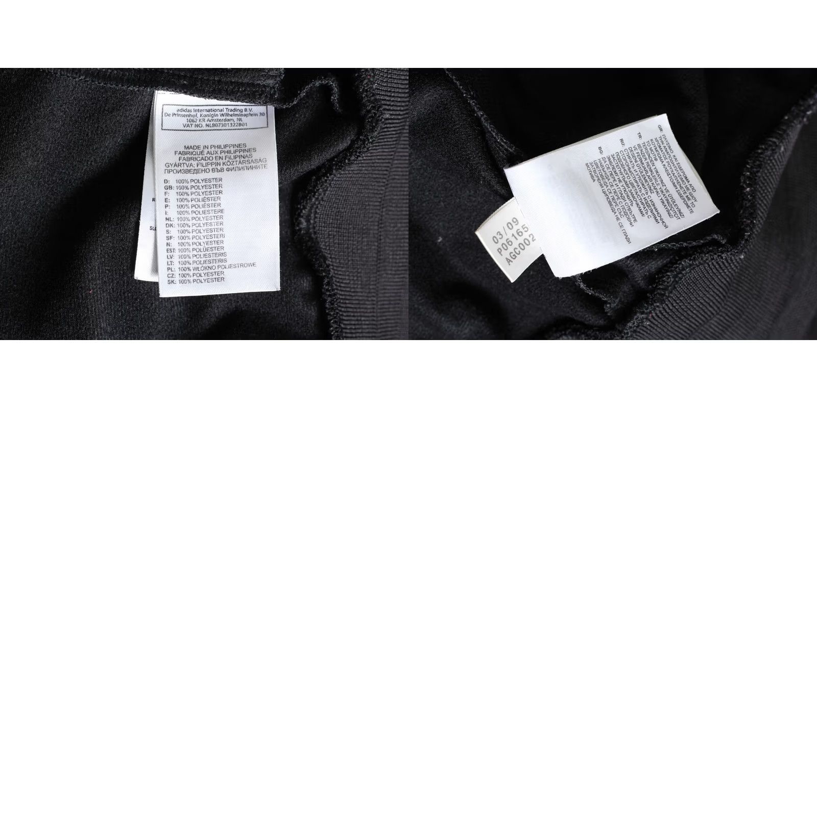 Adidas ADIDAS Track Jacket Men Size S Chile 62 Tracksuit Top VR2675 Black Tracksuit Top Jacket Size S Men Color Black Size 36R - 8 Thumbnail