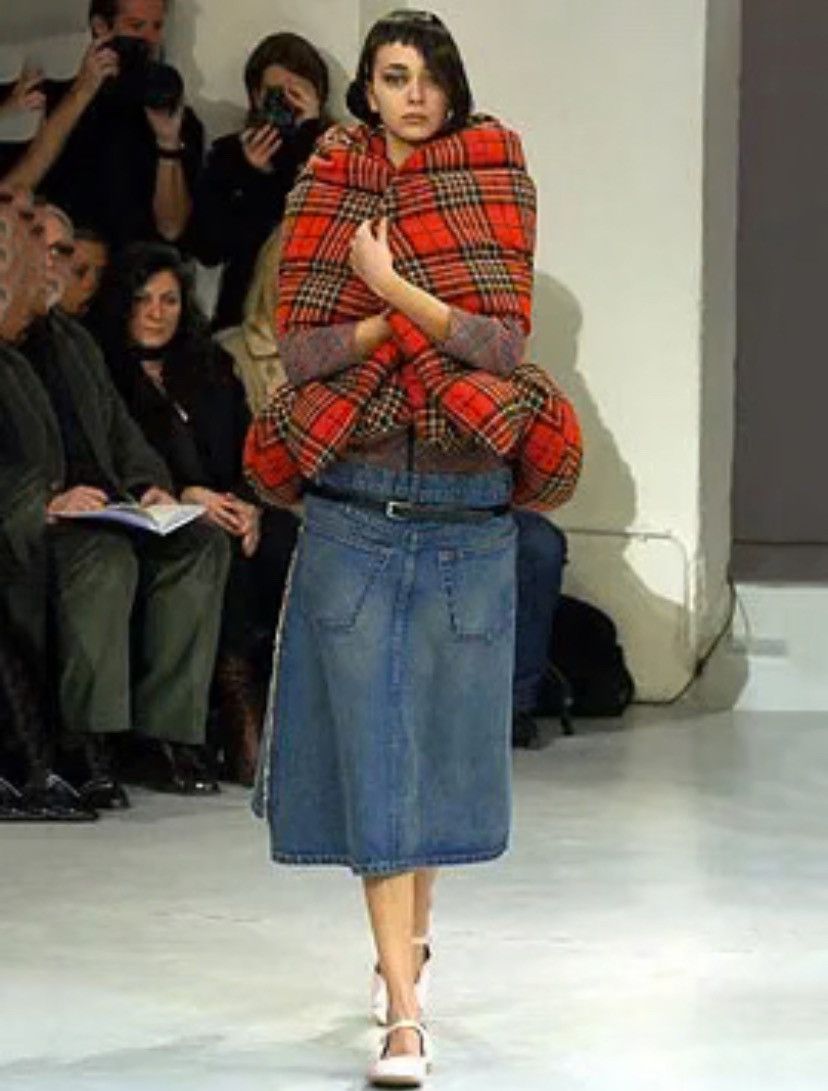 Comme des Garcons AW04 Back-to-front denim skirt Size 27" / US 4 / IT 40 - 8 Thumbnail