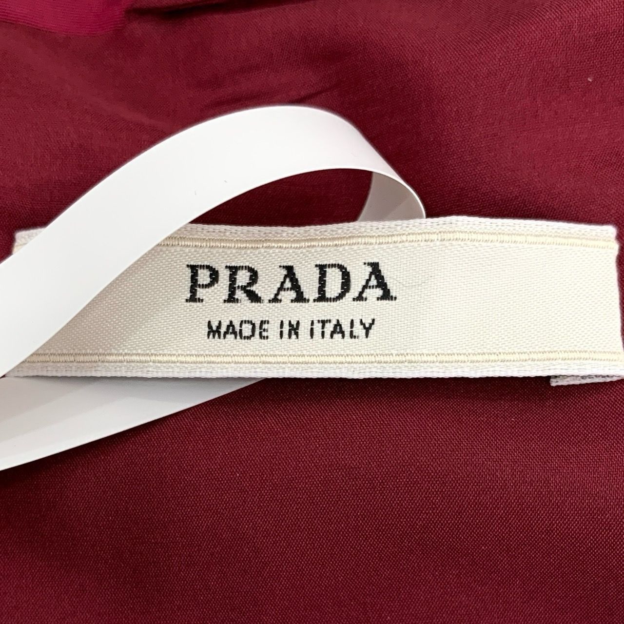 Prada Red Knit Short-Sleeve Jacket (Size M, 40) Size S / US 4 / IT 40 - 2 Thumbnail