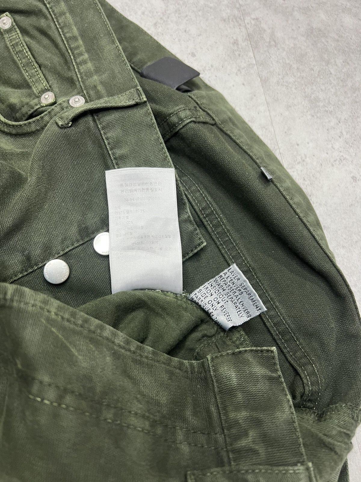 Dior × Kris Van Assche Pant Dior era Kris van assche Green 31US vintage Size US 31 - 10 Thumbnail
