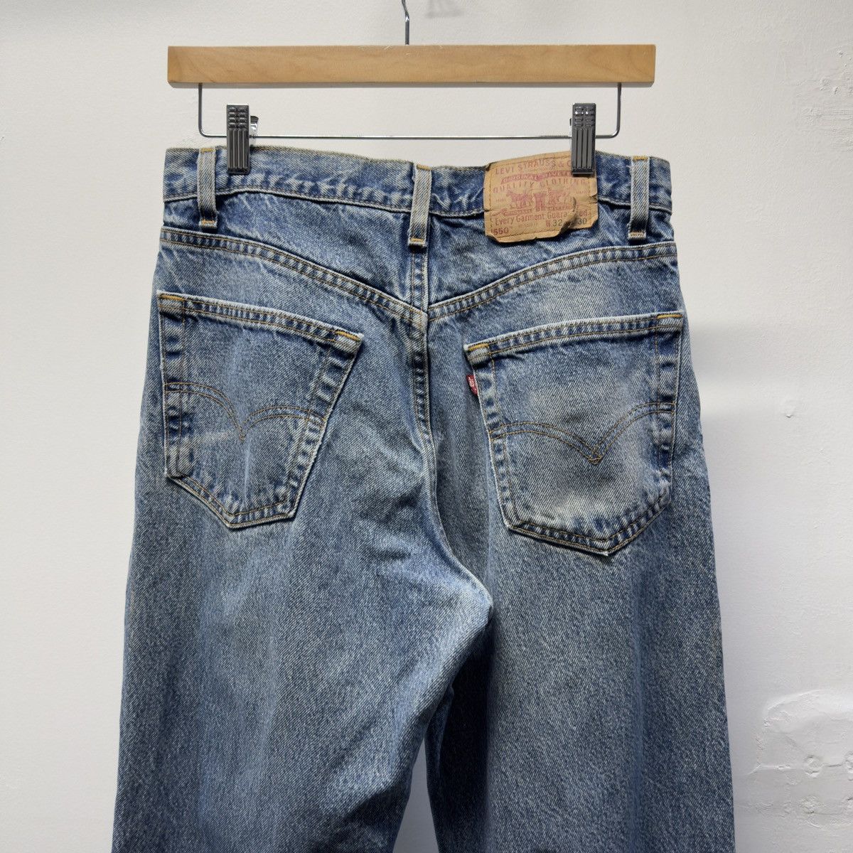 Levi's 90s Levi's Faded Distressed Mud Wash Jeans ERD Grunge Chrome Size US 32 / EU 48 - 5 Thumbnail
