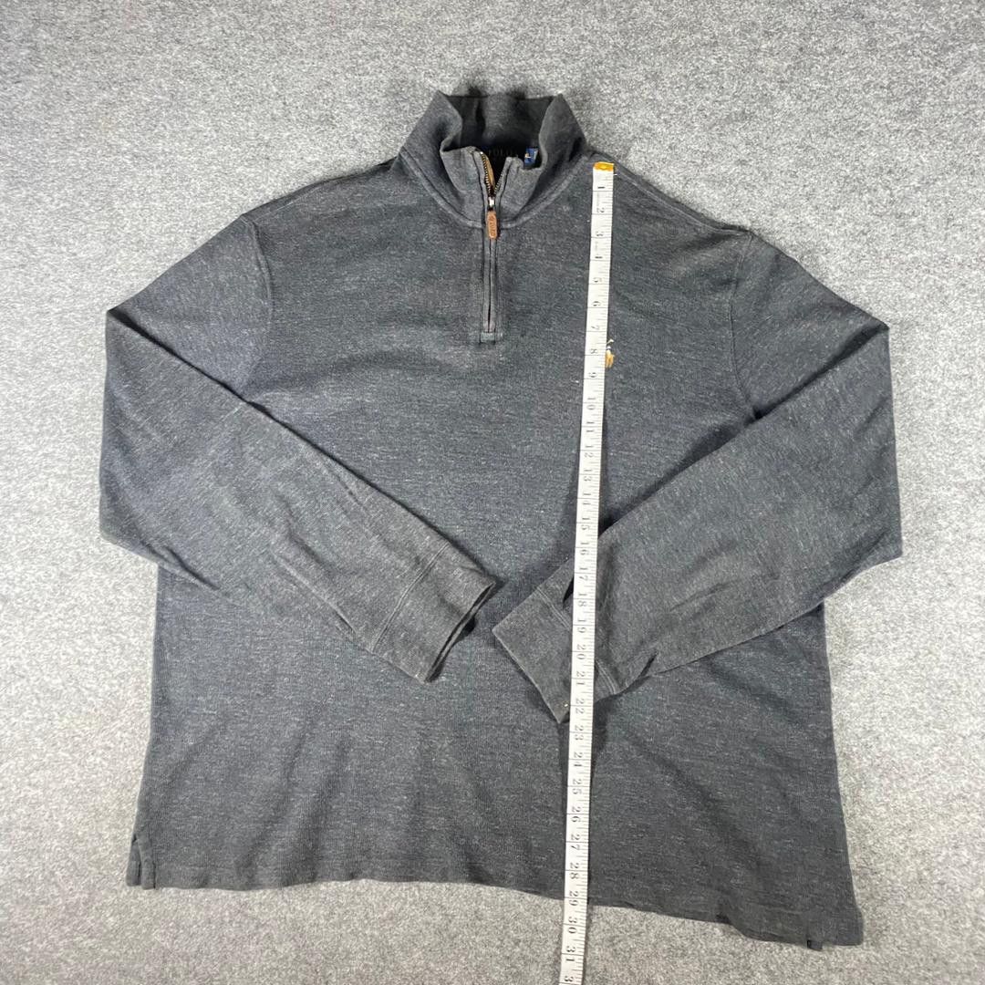 Polo Ralph Lauren Vintage Polo Ralph Lauren Haft Zipper Small logo Sweatshirt Size US XXL / EU 58 / 5 - 8 Thumbnail