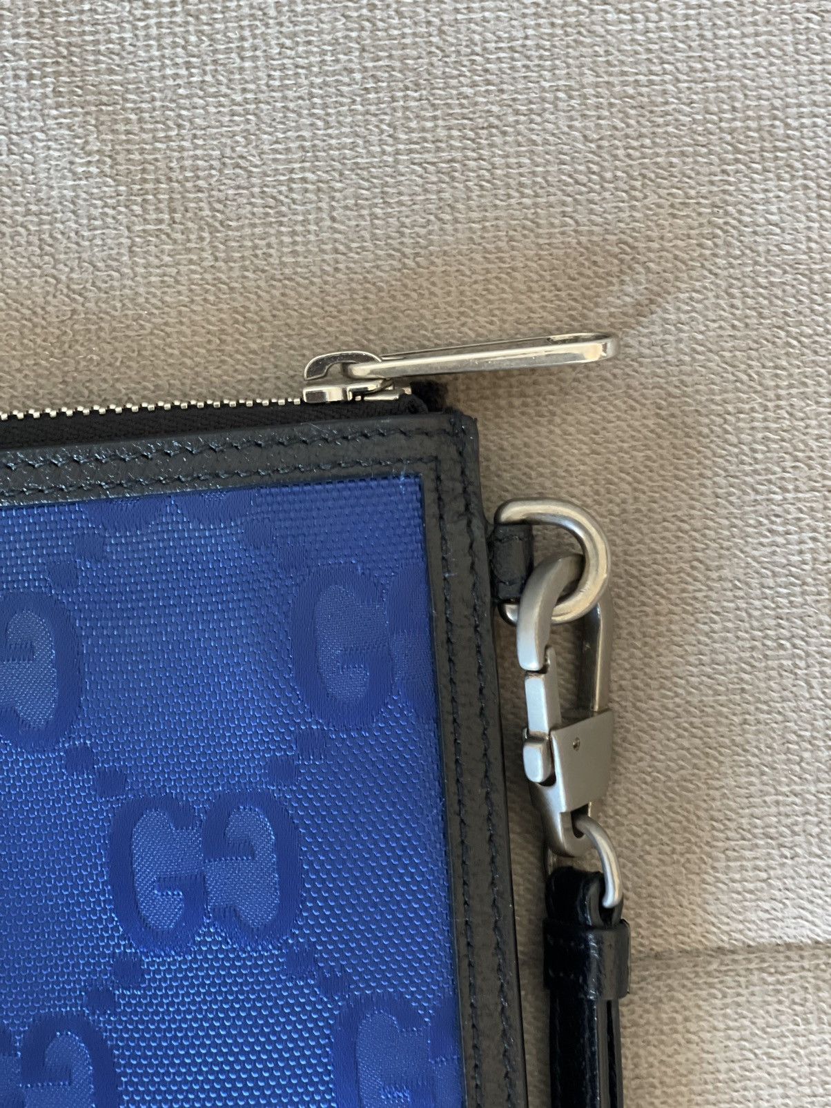 Gucci Gucci Off The Grid Blue Clutch Size ONE SIZE - 9 Thumbnail