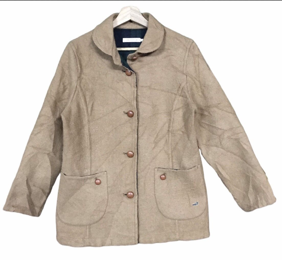 If Six Was Nine × The Unbranded Brand Crocodile Jaket Small Logo Brown Colour Size L / US 10 / IT 46 - 1 Thumbnail