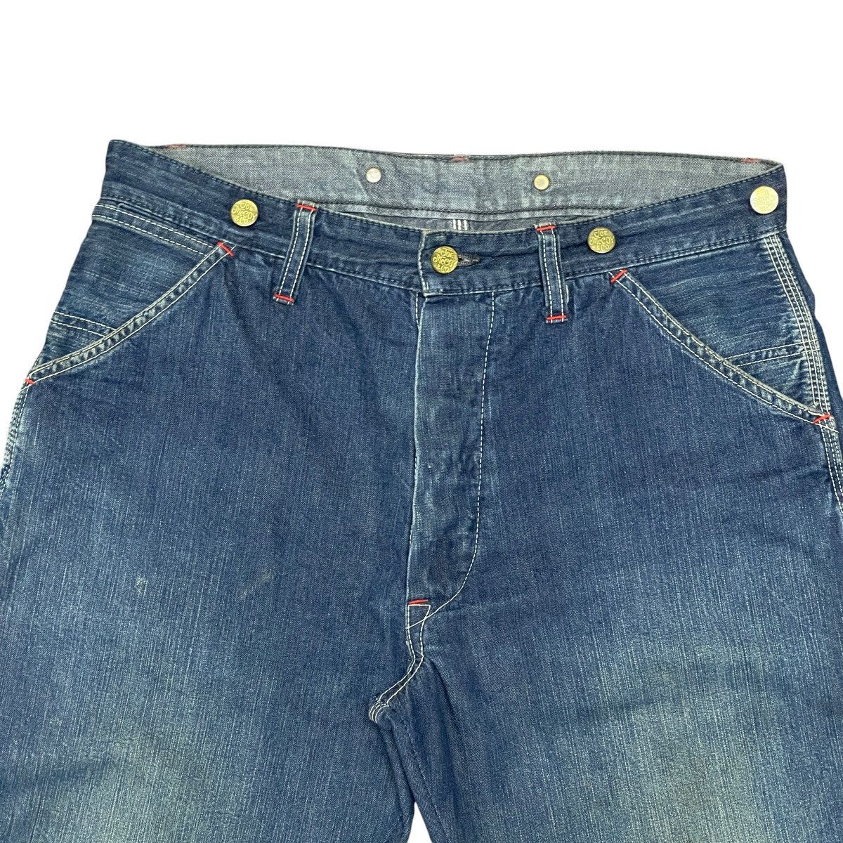 The Real McCoy's ‼️LASTDROP‼️ Joe Mccoy The Real Mccoy’s Ironall Denim Jeans Size US 32 / EU 48 - 16 Thumbnail