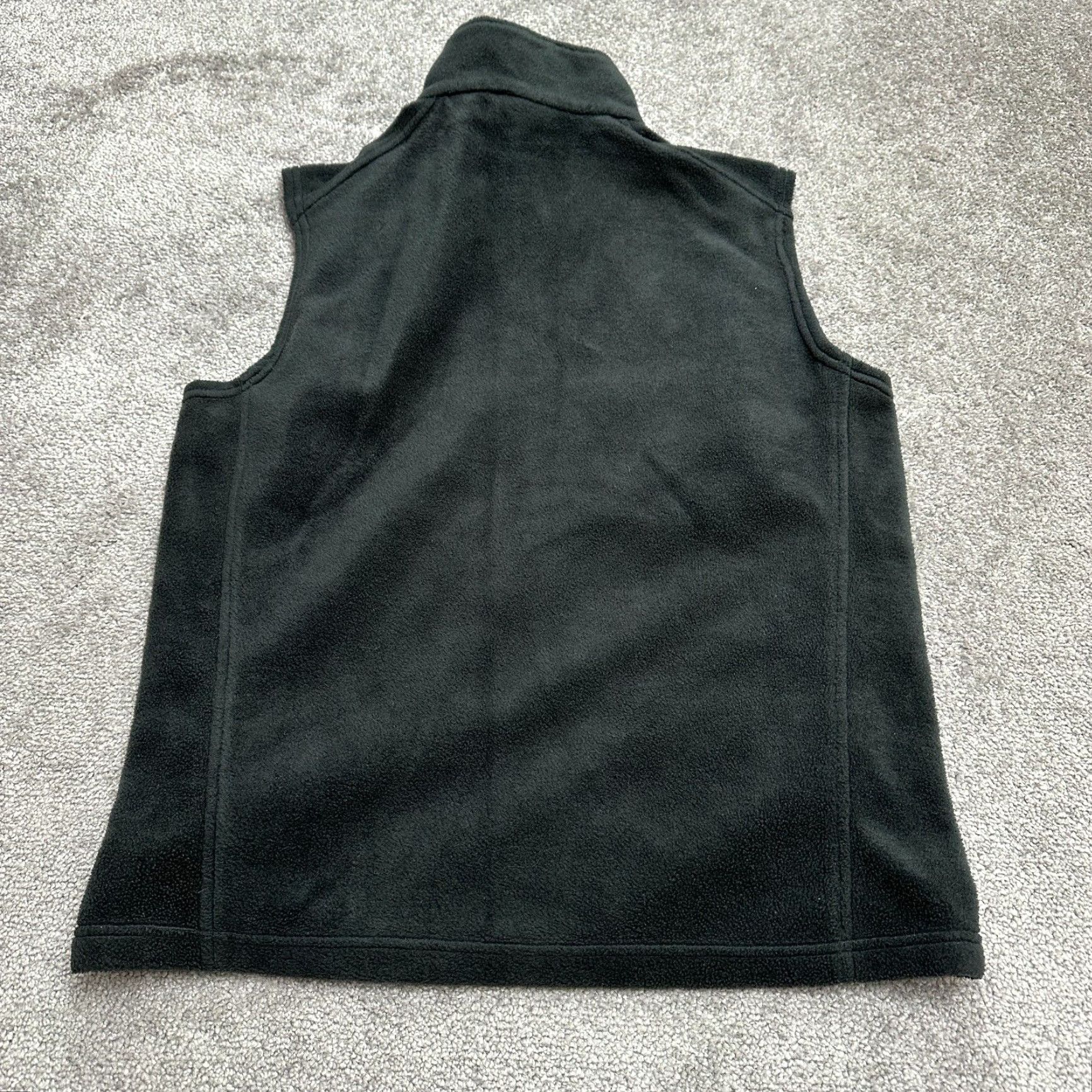 Vintage Columbia Steens Mountain Vest Mens Medium Black Fleece Zip Pockets Full Zip Outdoor Size US M / EU 48-50 / 2 - 2 Thumbnail