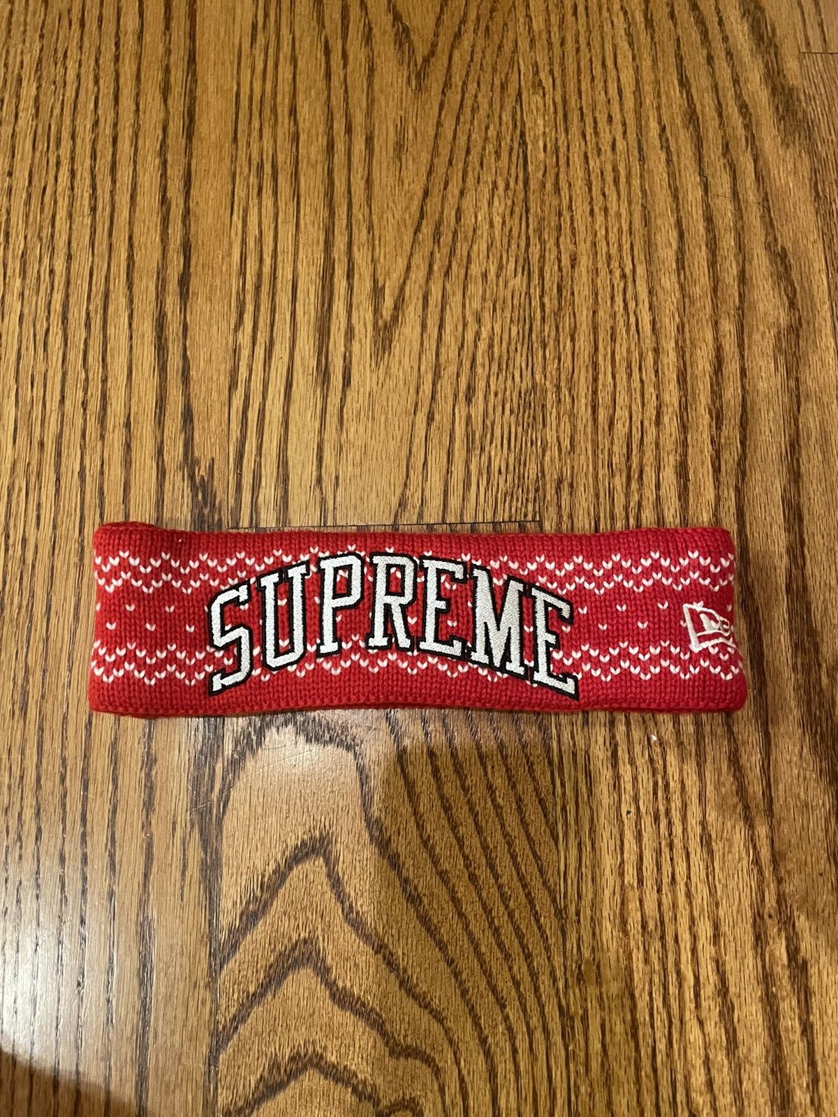 Era Arc Headband Supreme New Era Supreme New Era Arc Logo Headband