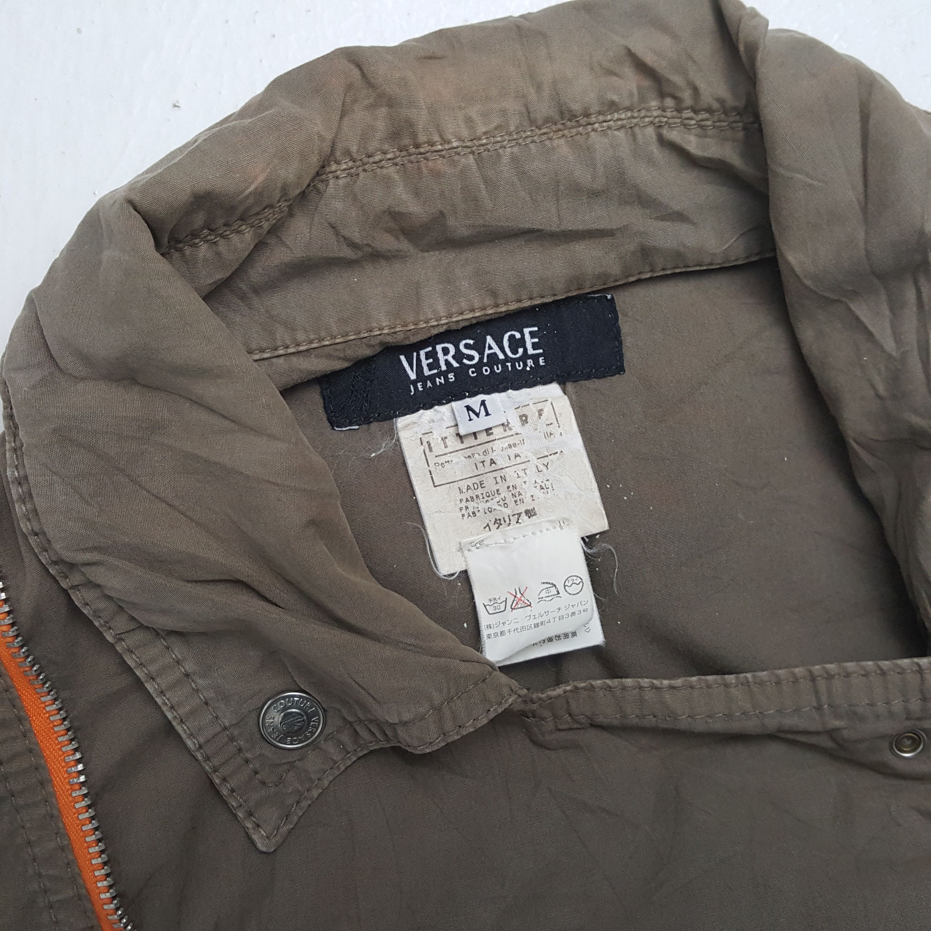 Versace Jeans Couture × Vintage VERSACE JEAN COUTURE Fashion Design Style Jacket Size XS / US 0-2 / IT 36-38 - 10 Thumbnail