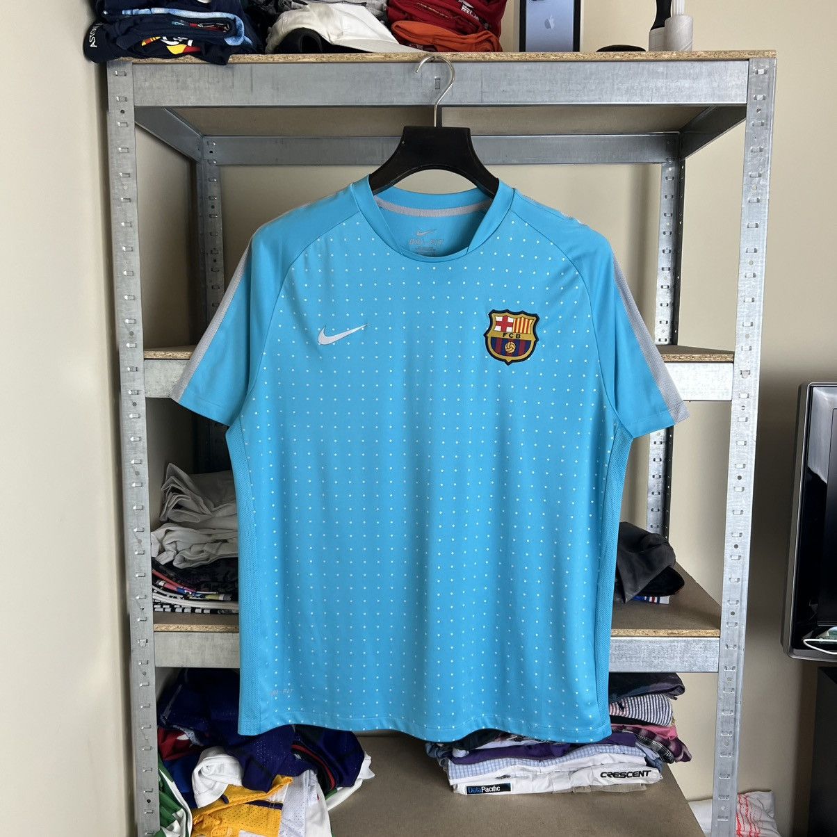 Nike Rare! FCB Barcelona Nike Soccer Jersey Shirt Size US XL / EU 56 / 4 - 1 Thumbnail