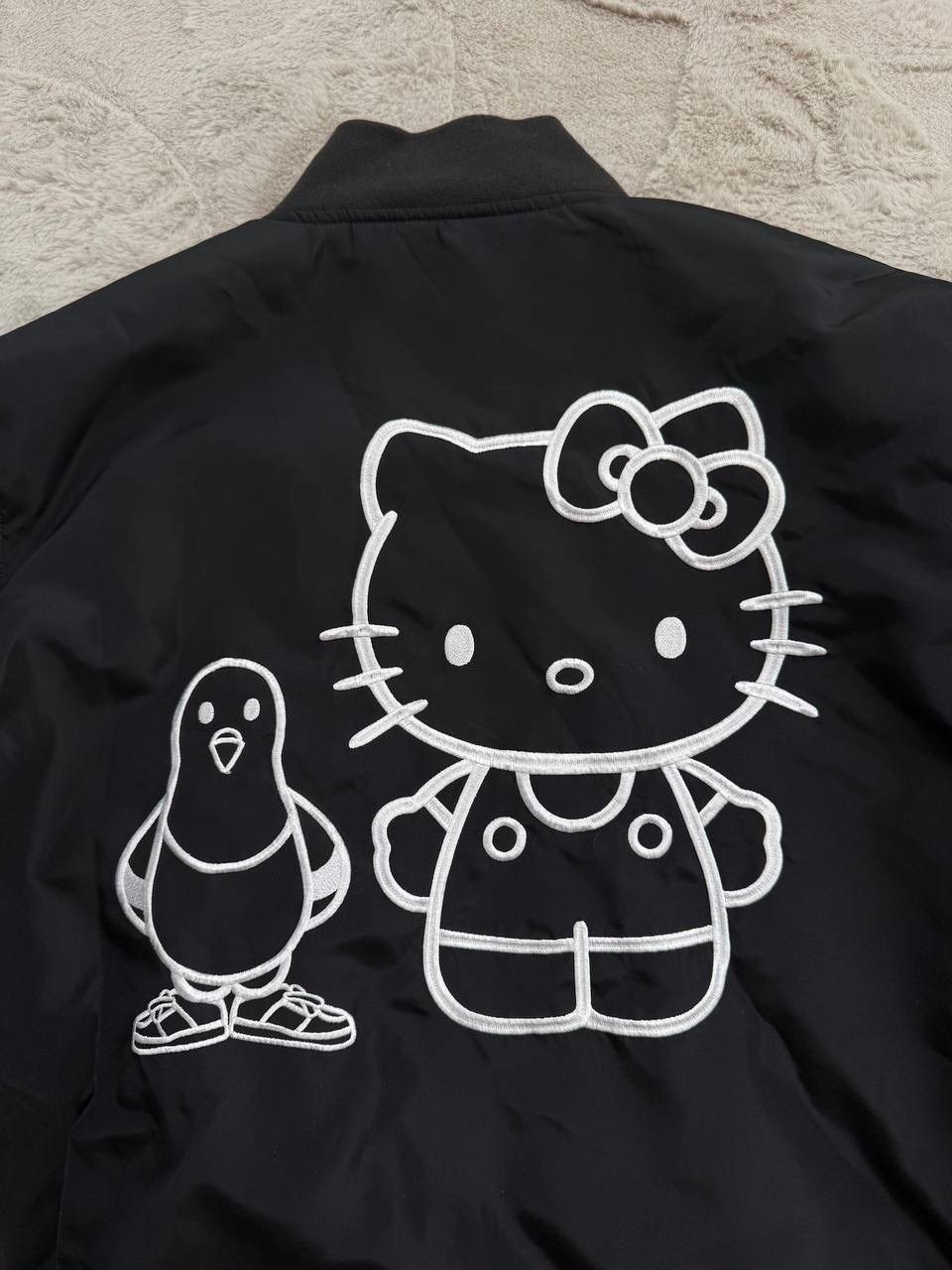 Staple Staple x Hello Kitty Baseball Jacket Black Size US M / EU 48-50 / 2 - 8 Thumbnail