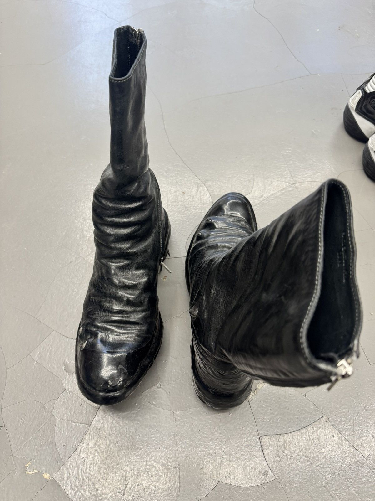 Carol Christian Poell CCP prosthetic titanium boots Size US 11 / EU 44 - 2 Thumbnail