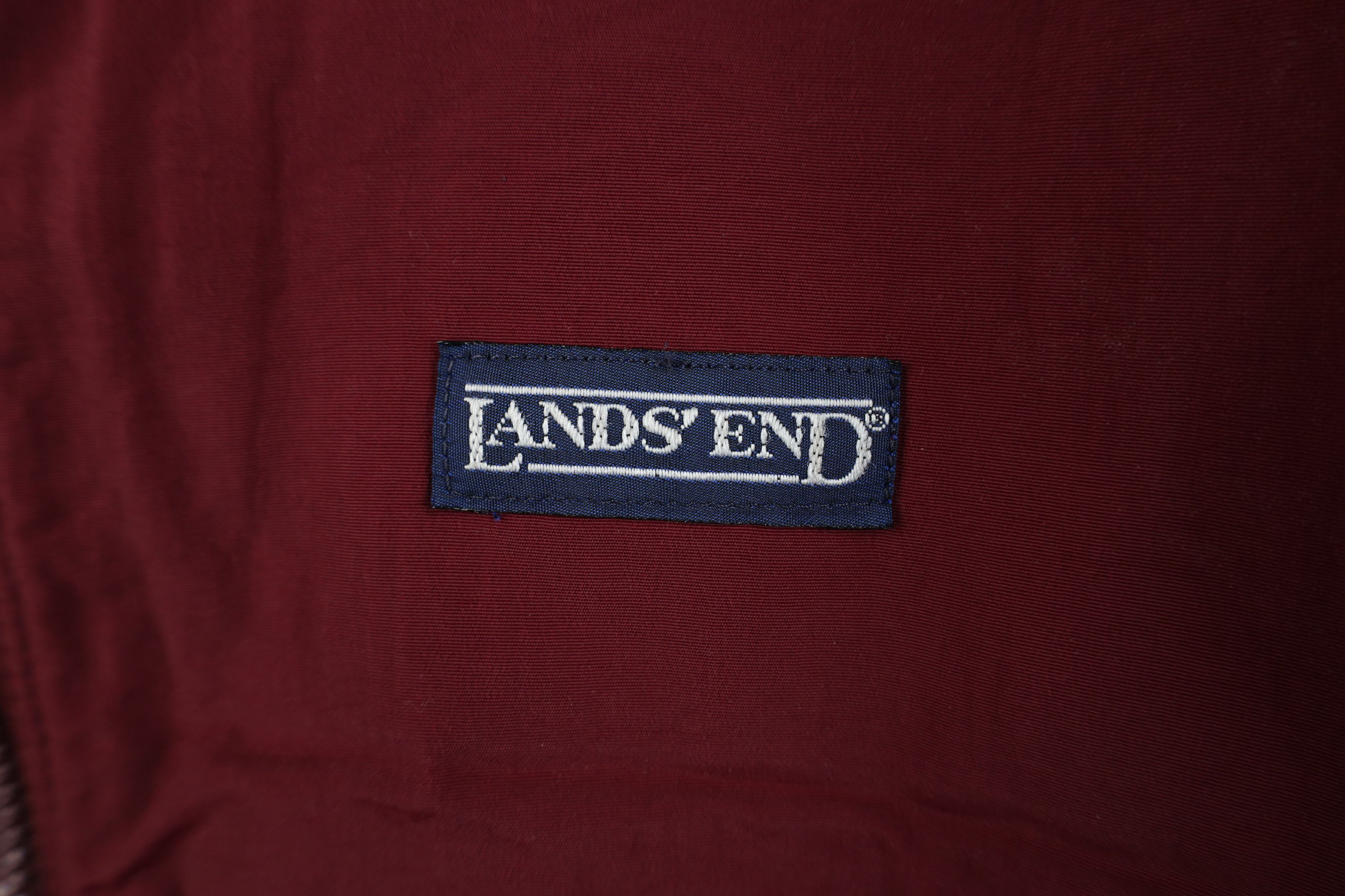 Lands' End Vintage 90s Lands End Fleece Lined Squall Bomber Jacket USA Size US XL / EU 56 / 4 - 4 Thumbnail