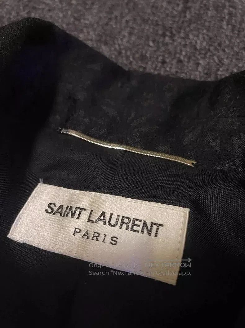 Yves Saint Laurent Saint Laurent Black Court Jacket. Size US M / EU 48-50 / 2 - 5 Thumbnail