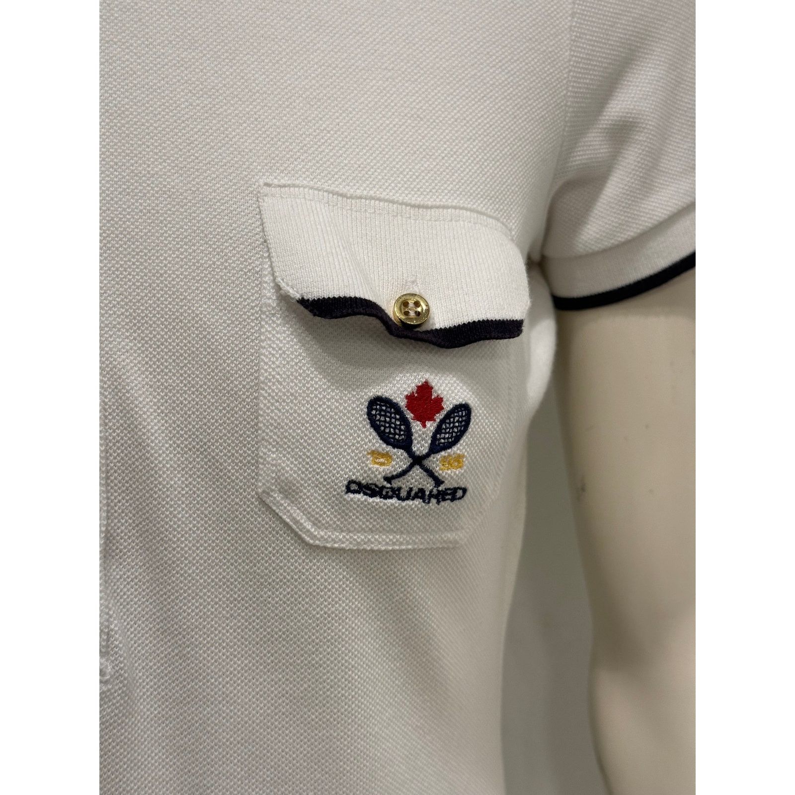 Dsquared2 S/S2009 Dsquared2 tennis polo style mini dress Size M / US 6-8 / IT 42-44 - 5 Thumbnail