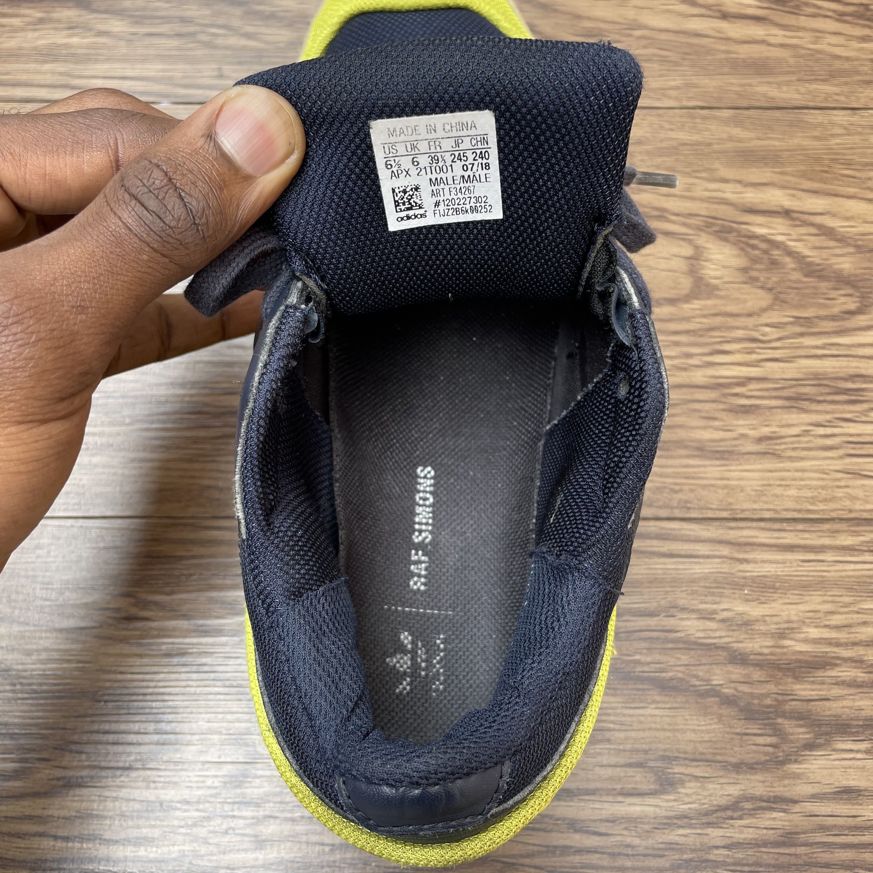 Adidas × Raf Simons Adidas x Raf Simons Ozweego 'Bright Yellow' Size US 6.5 / EU 39-40 - 10 Thumbnail