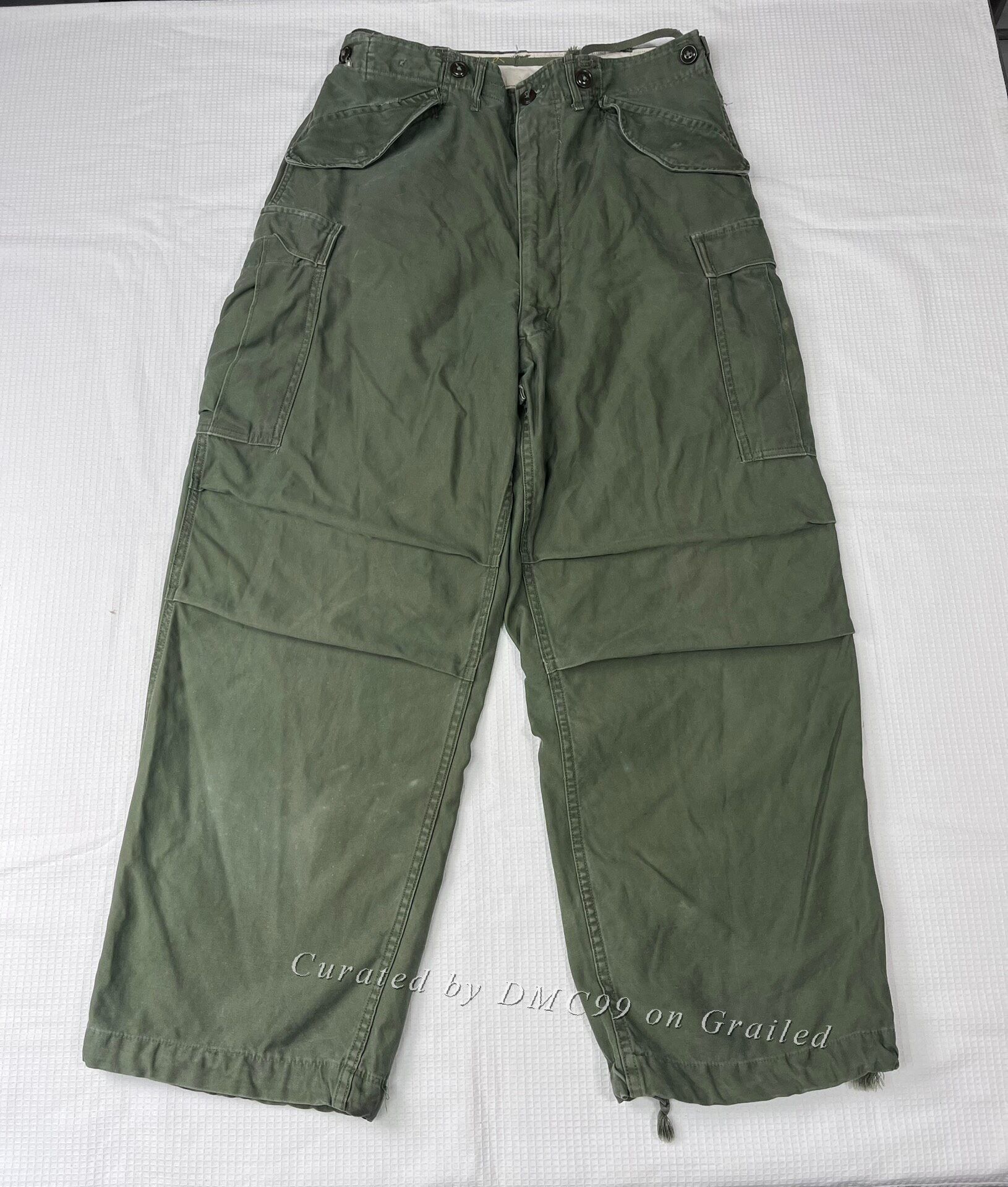 Vintage Vintage 50s M51 Military Canvas Pants Size US 32 / EU 48 - 1 Thumbnail