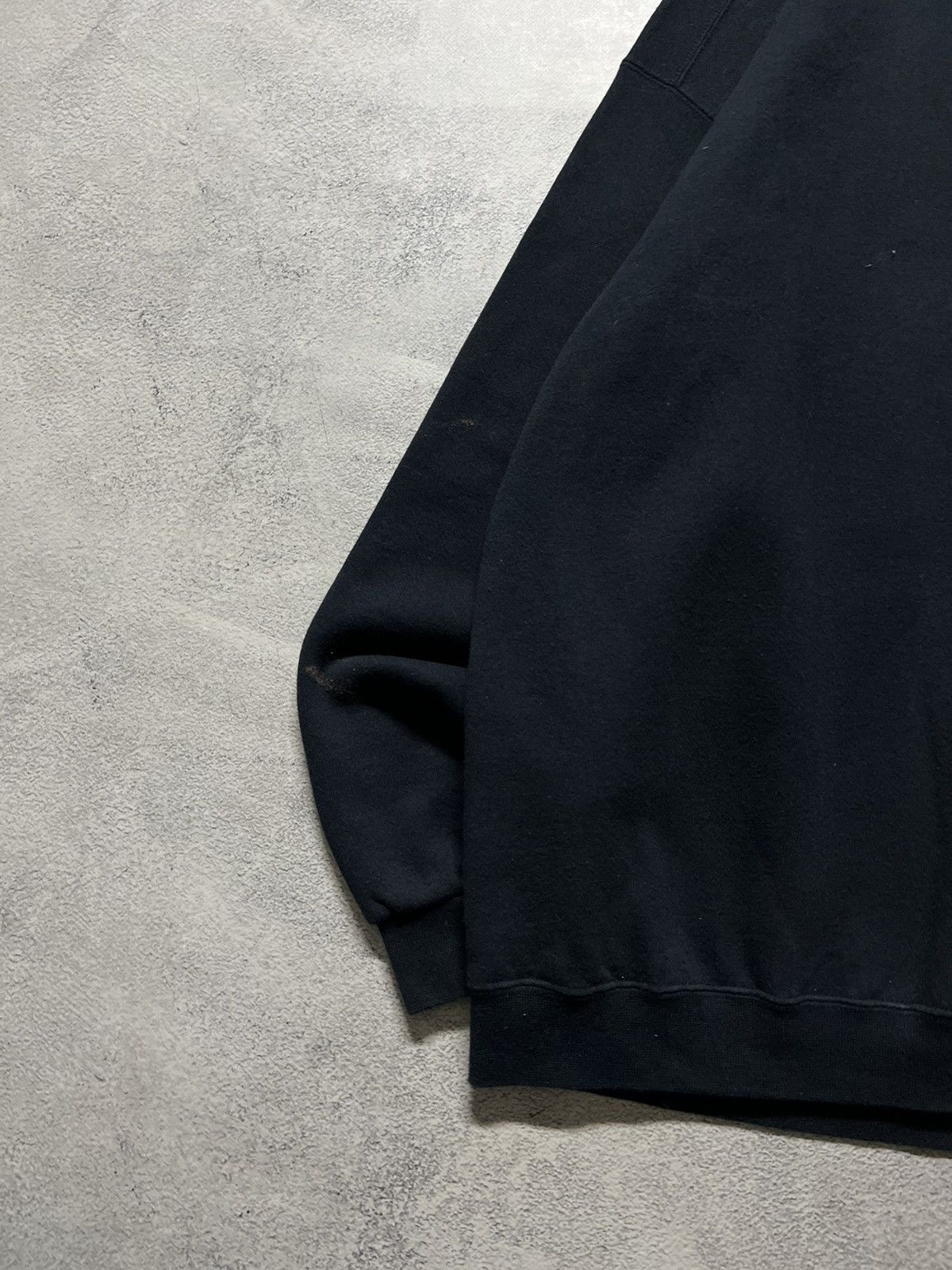 Nike × Vintage Vintage Y2k Nike 🖤 Faded Crewneck Mini Logo Sweatshirt 90’s Size US XL / EU 56 / 4 - 8 Thumbnail