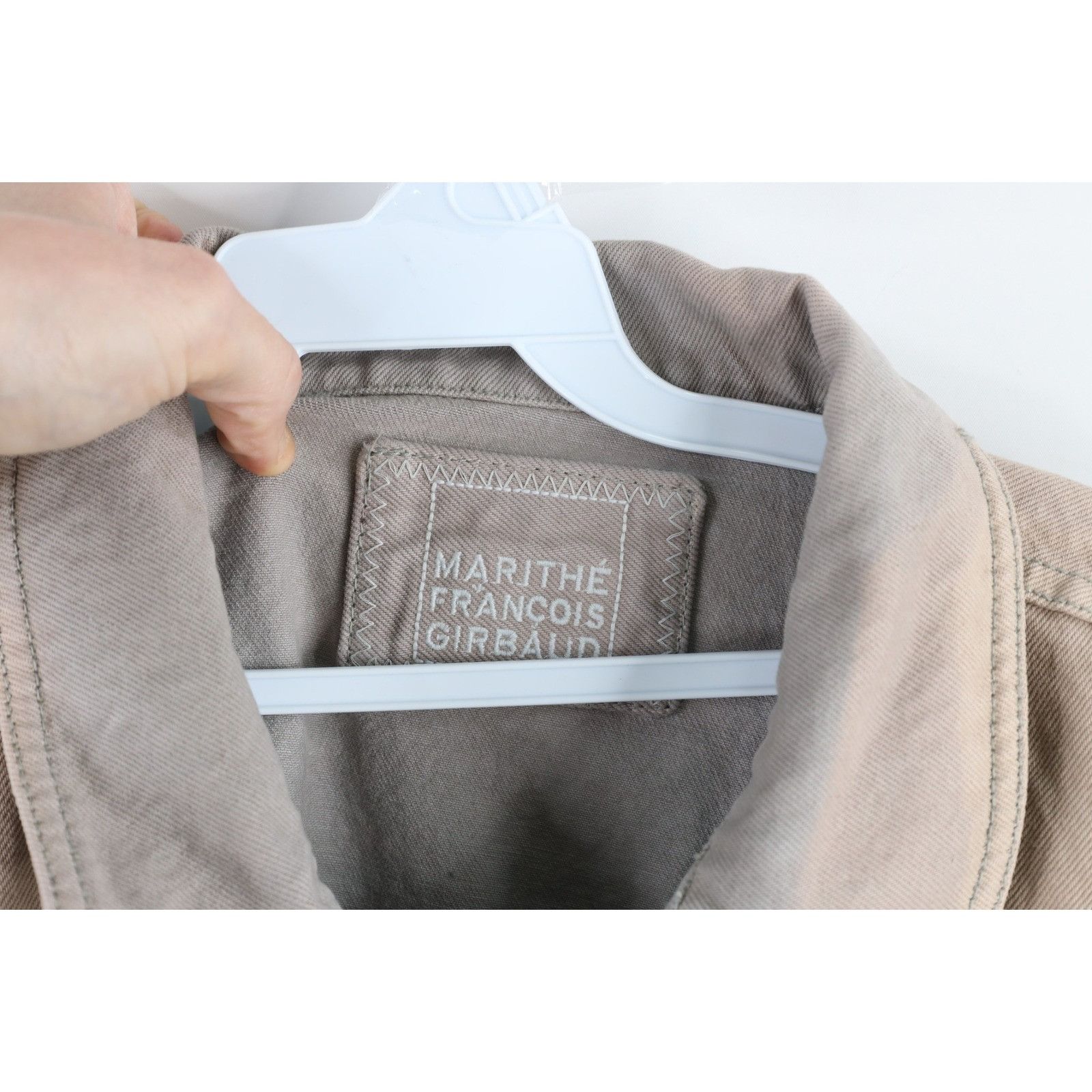 Marithe + Francois Girbaud × Vintage Vintage 90s Marithe Francois Girbaud Denim Trucker Jacket Size US XL / EU 56 / 4 - 6 Thumbnail