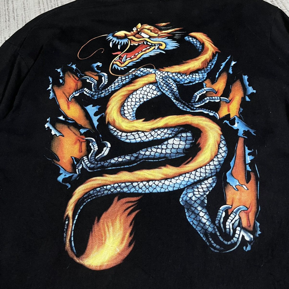 Japanese Brand × Vintage Vintage JapaneseBrand Crosskeys Sukajan tshirt Size US L / EU 52-54 / 3 - 7 Thumbnail
