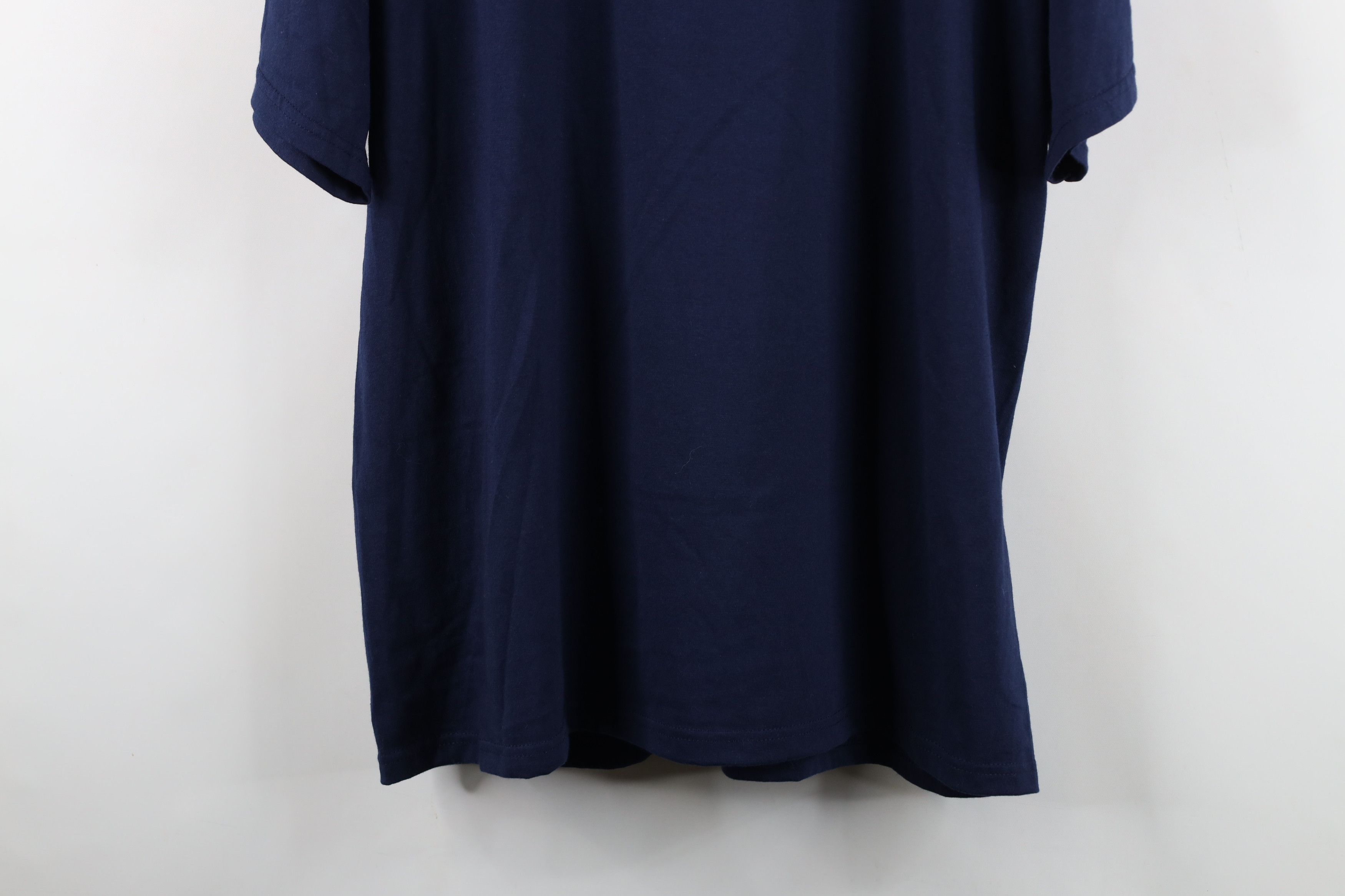Vintage Vintage Y2K Streetwear Spell Ask Me If I Care T-Shirt Blue Size US XL / EU 56 / 4 - 3 Thumbnail