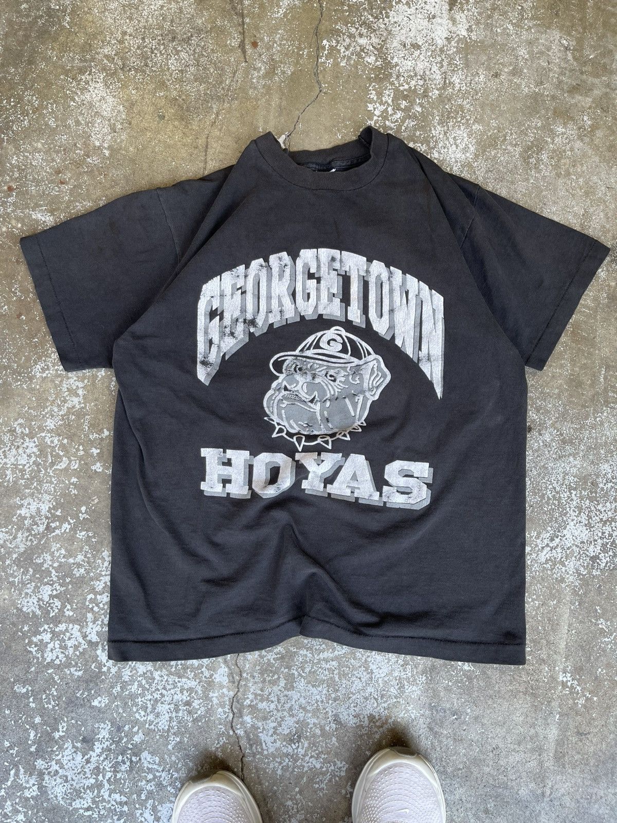 NCAA Vintage 90s Georgetown Hoyas Shirt Size US XL / EU 56 / 4 - 1 Thumbnail