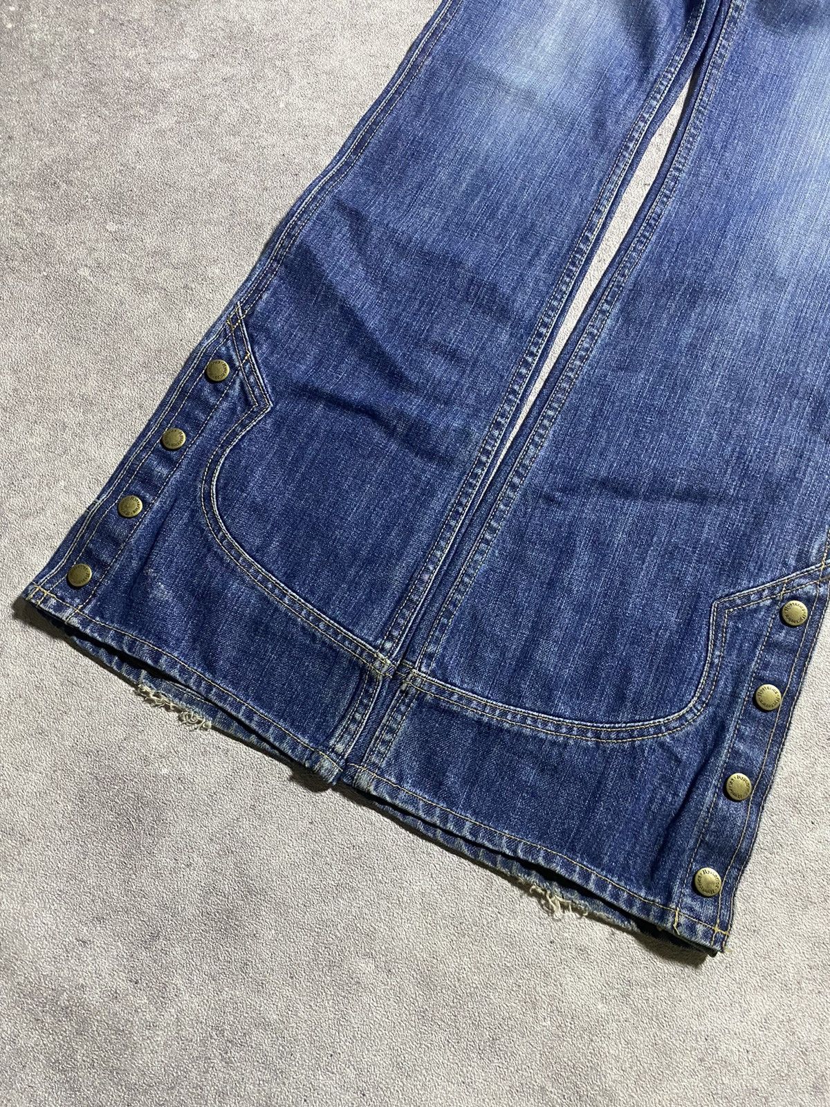 Hysteric Glamour Hysteric Vintage Bootcut Snap Button Fatigue Jeans Size 28" / US 6 / IT 42 - 3 Thumbnail