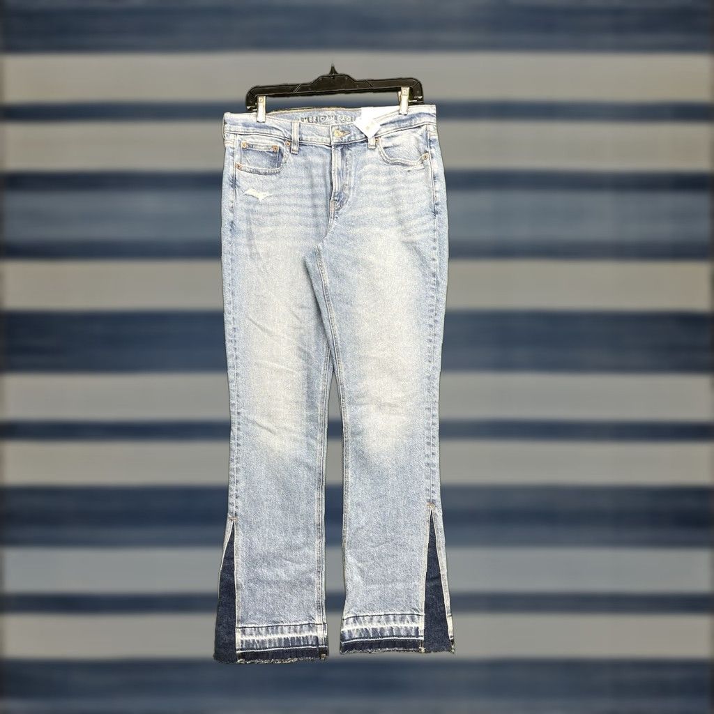American Eagle Outfitters VINTAGE American Eagle Outfitters Jeans Women 10 Skinny Kick Denim 31x31 NWT Blue 90s Modern Size 32" / US 10 / IT 46 - 1 Thumbnail