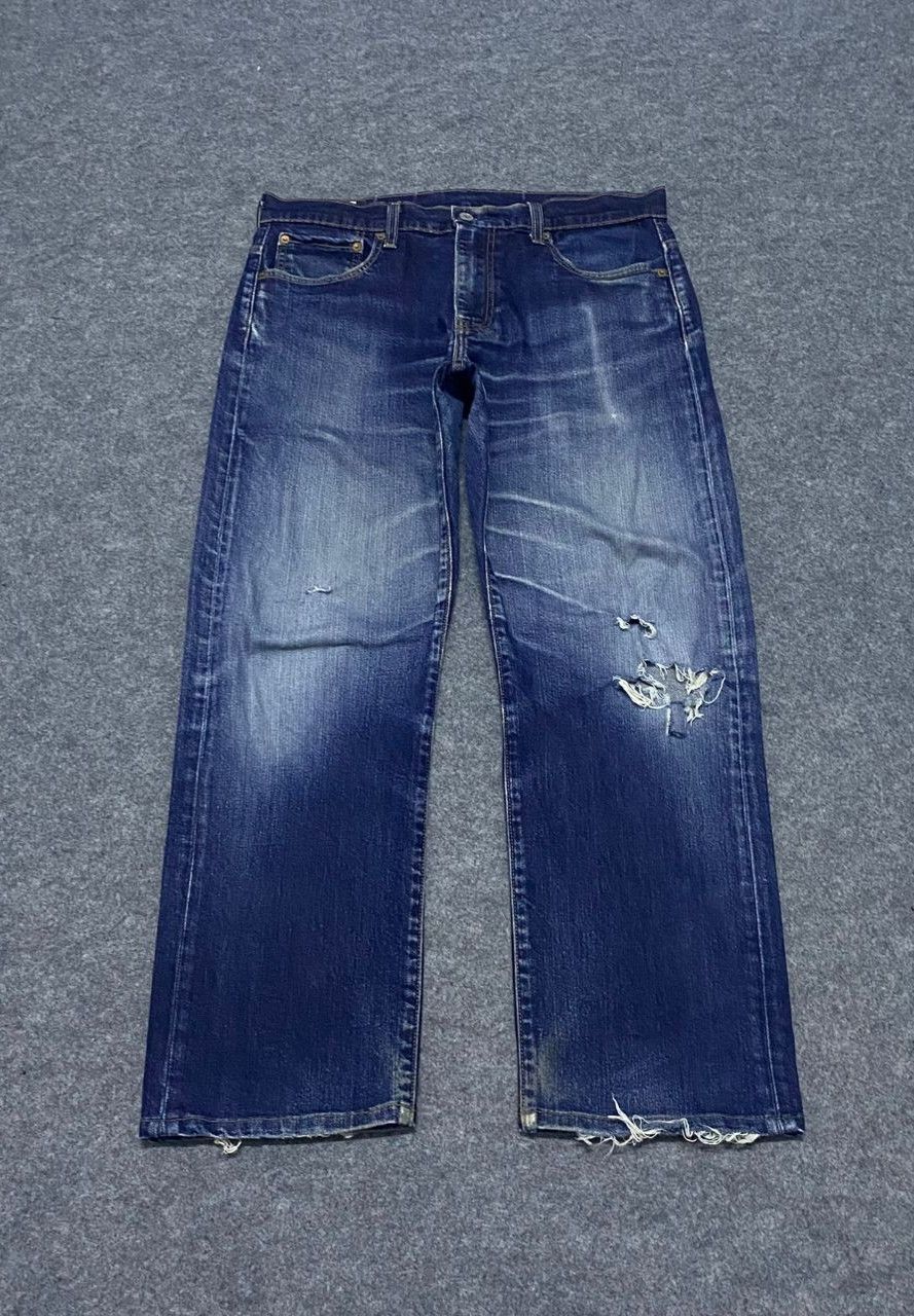 Levi's 💥Best offer💥Vintage Levis Lot 569 Big E Distressed Denim Size US 34 / EU 50 - 1 Thumbnail