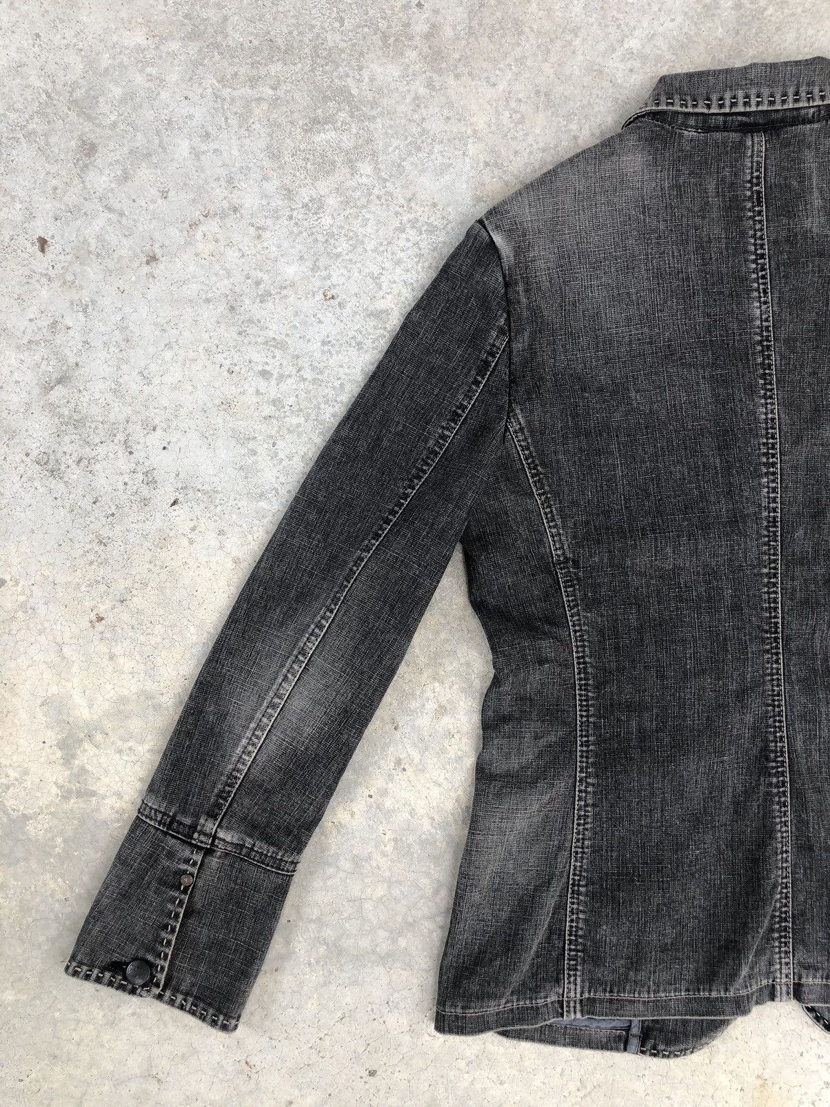 Marithe + Francois Girbaud Marithe Francois Girbaud Denim Jacket Distressed Size US M / EU 48-50 / 2 - 8 Thumbnail