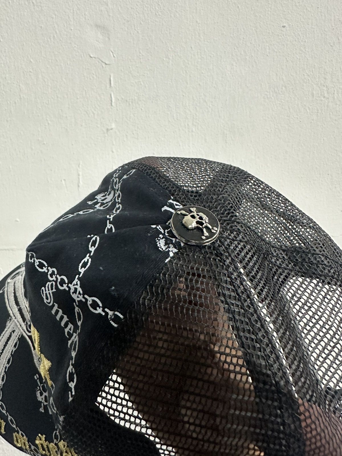 Christian Audigier Christian Audigier Embroid Trucked Hat Size ONE SIZE - 5 Thumbnail
