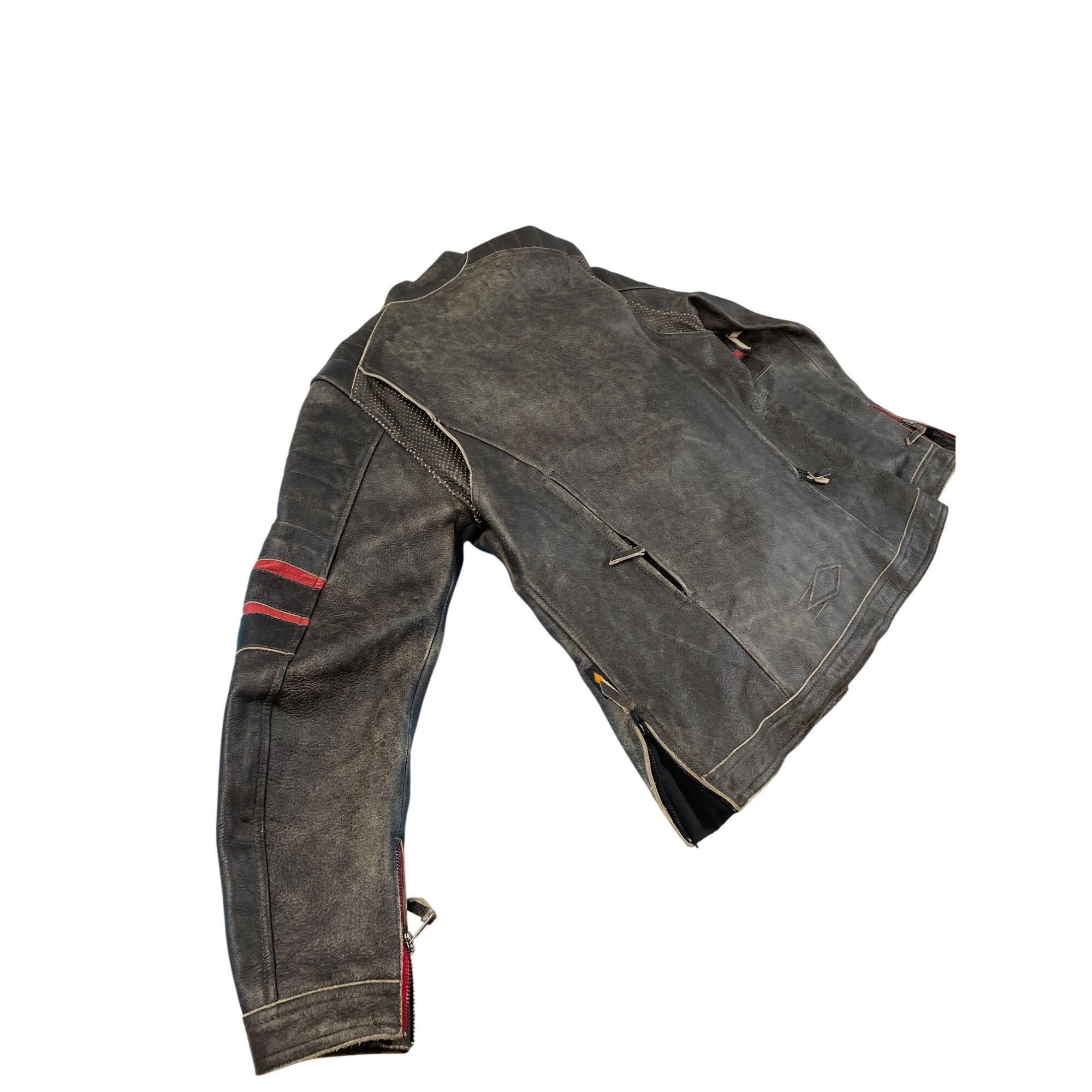 Other Power Trip Womens Brown Leather Motorcycle casual Jacket SKU Size L / US 10 / IT 46 - 16 Thumbnail