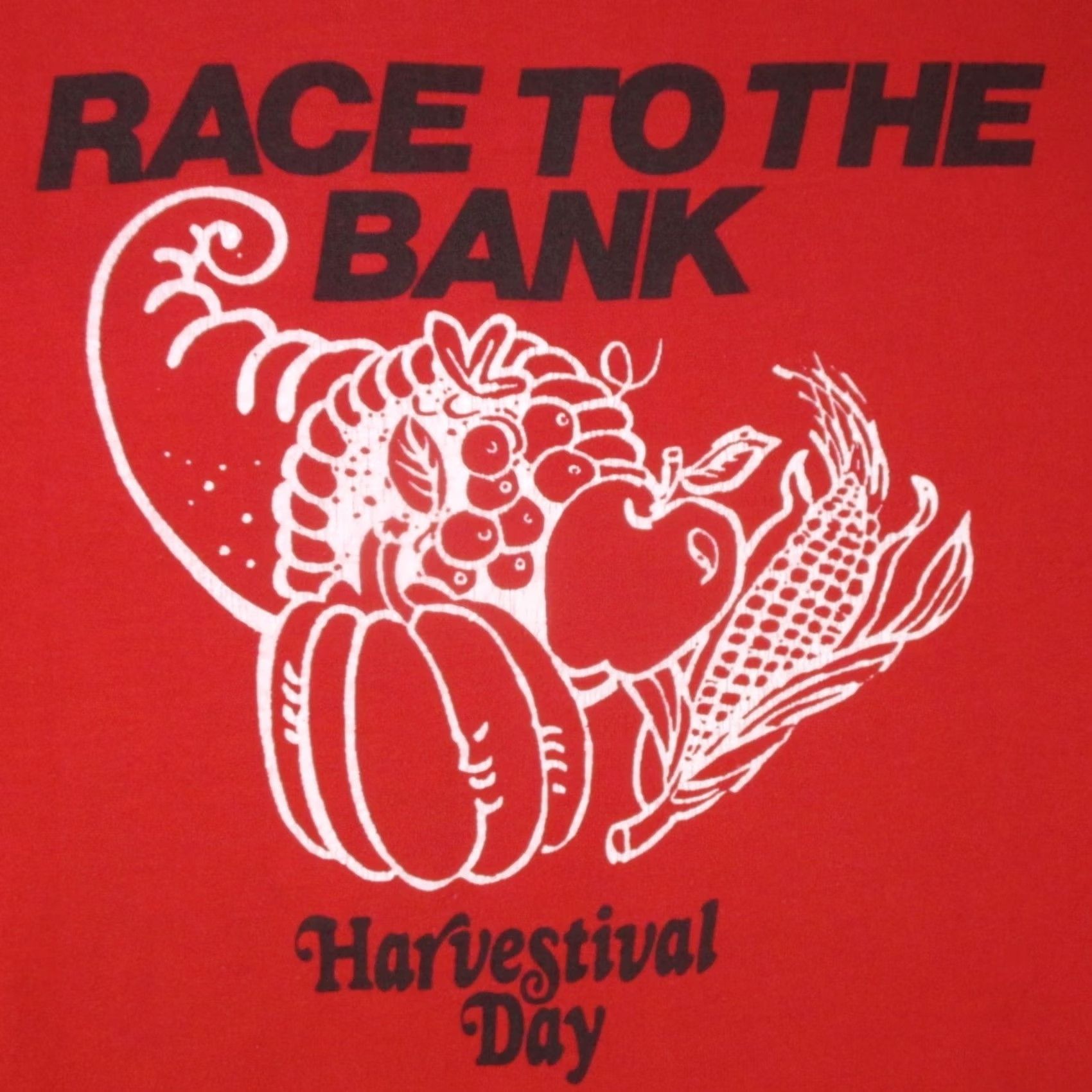 Vintage vintage HARVESTIVAL DAY RACE T-Shirt SMALL marathon harvest festival T-Shirt mens XS? Size US S / EU 44-46 / 1 - 7 Thumbnail
