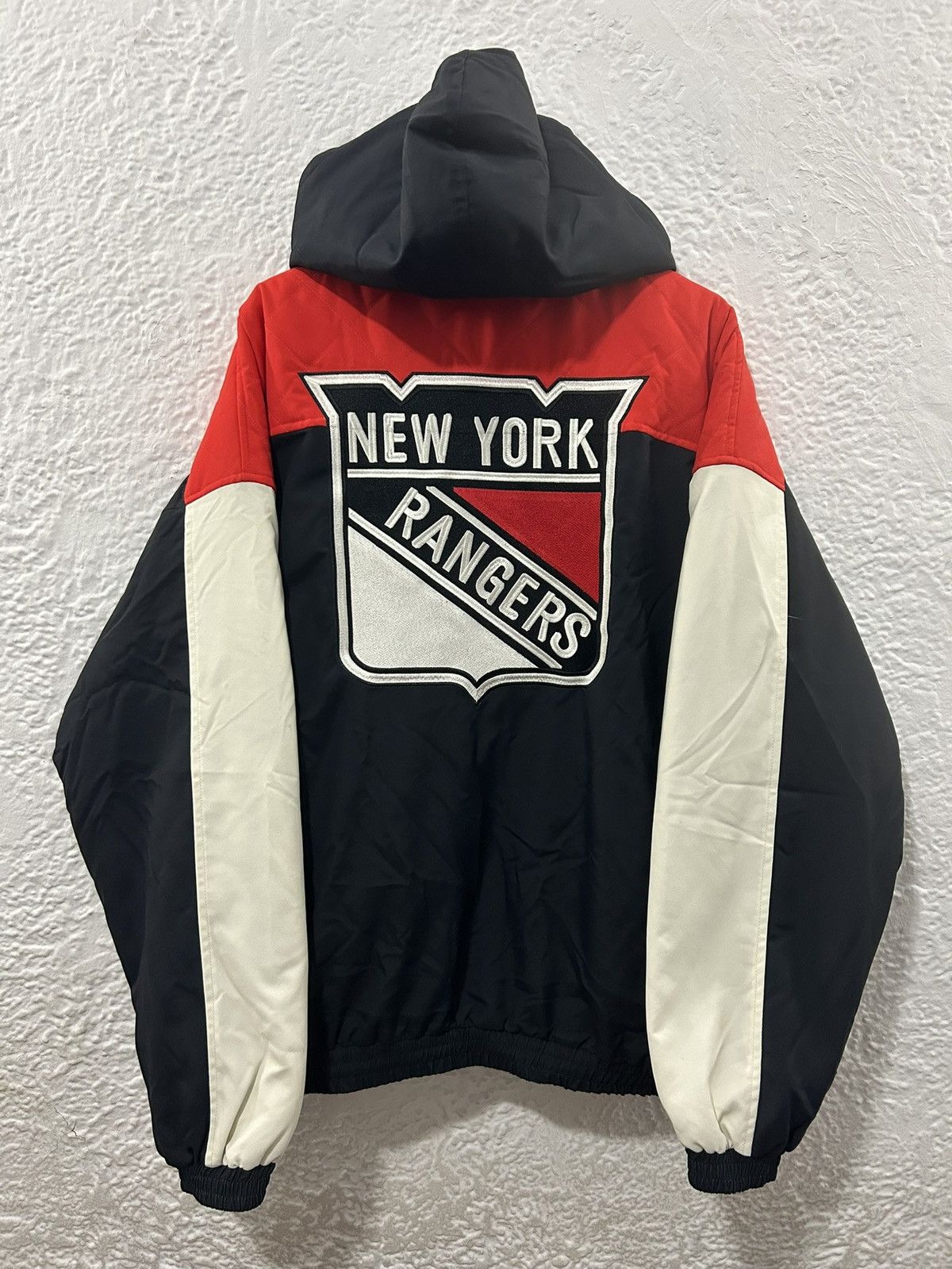 Kith × NHL Kith x New York Rangers Quarter Zip Anorak - Black *SAMPLE* Size US L / EU 52-54 / 3 - 3 Thumbnail