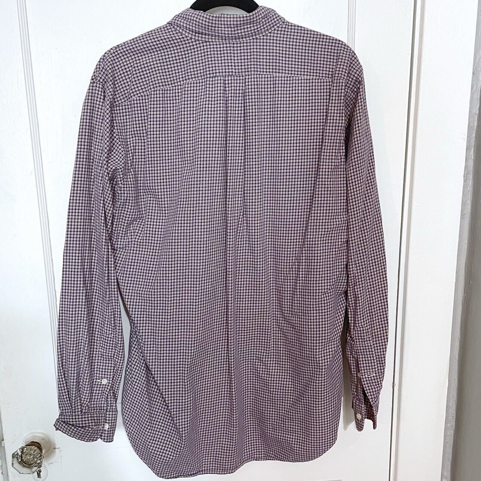 Ralph Lauren Ralph Lauren Purple Plaid Cotton Button Up Shirt Large Size US L / EU 52-54 / 3 - 6 Thumbnail