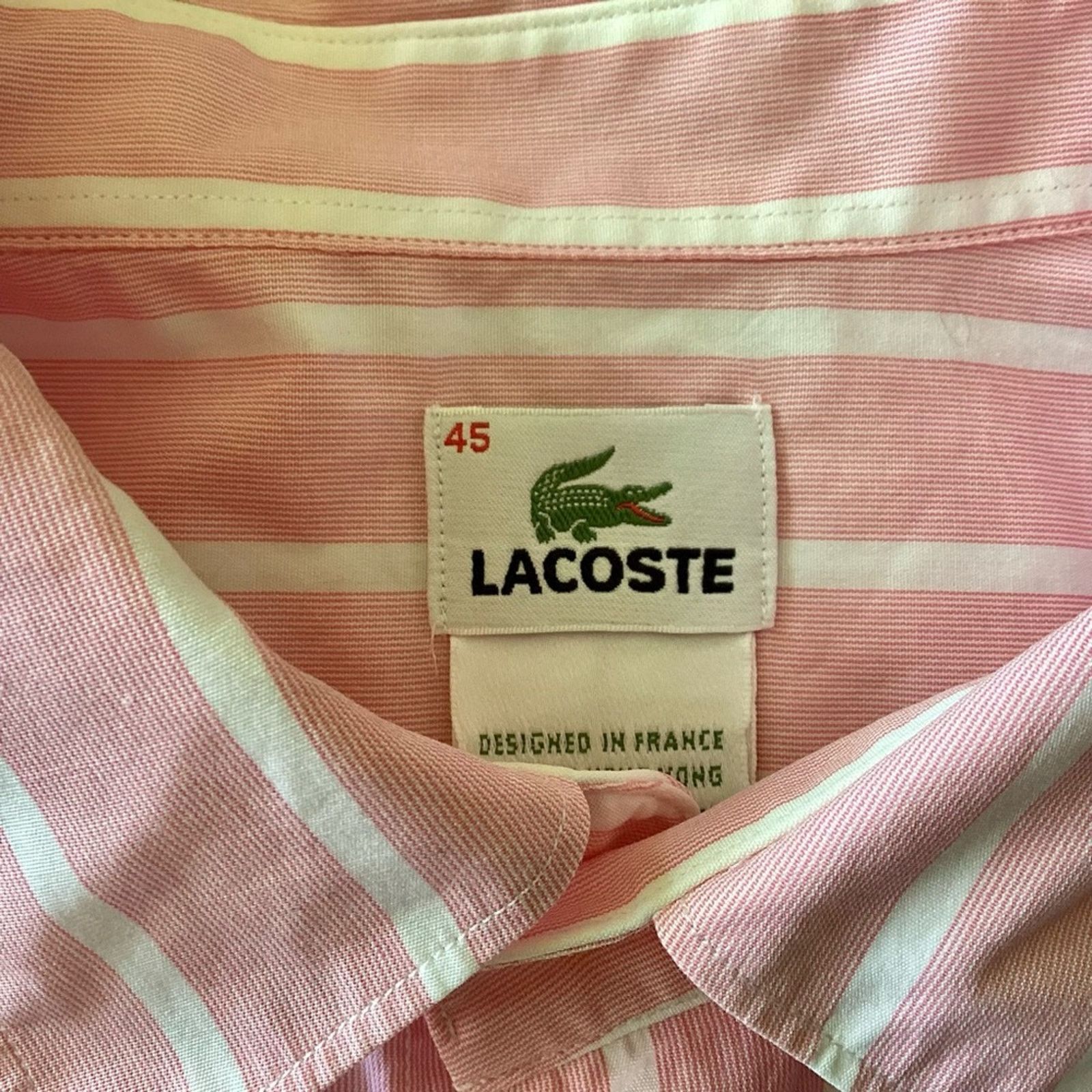 Lacoste Lacoste Button Down Shirt Size US XL / EU 56 / 4 - 4 Thumbnail