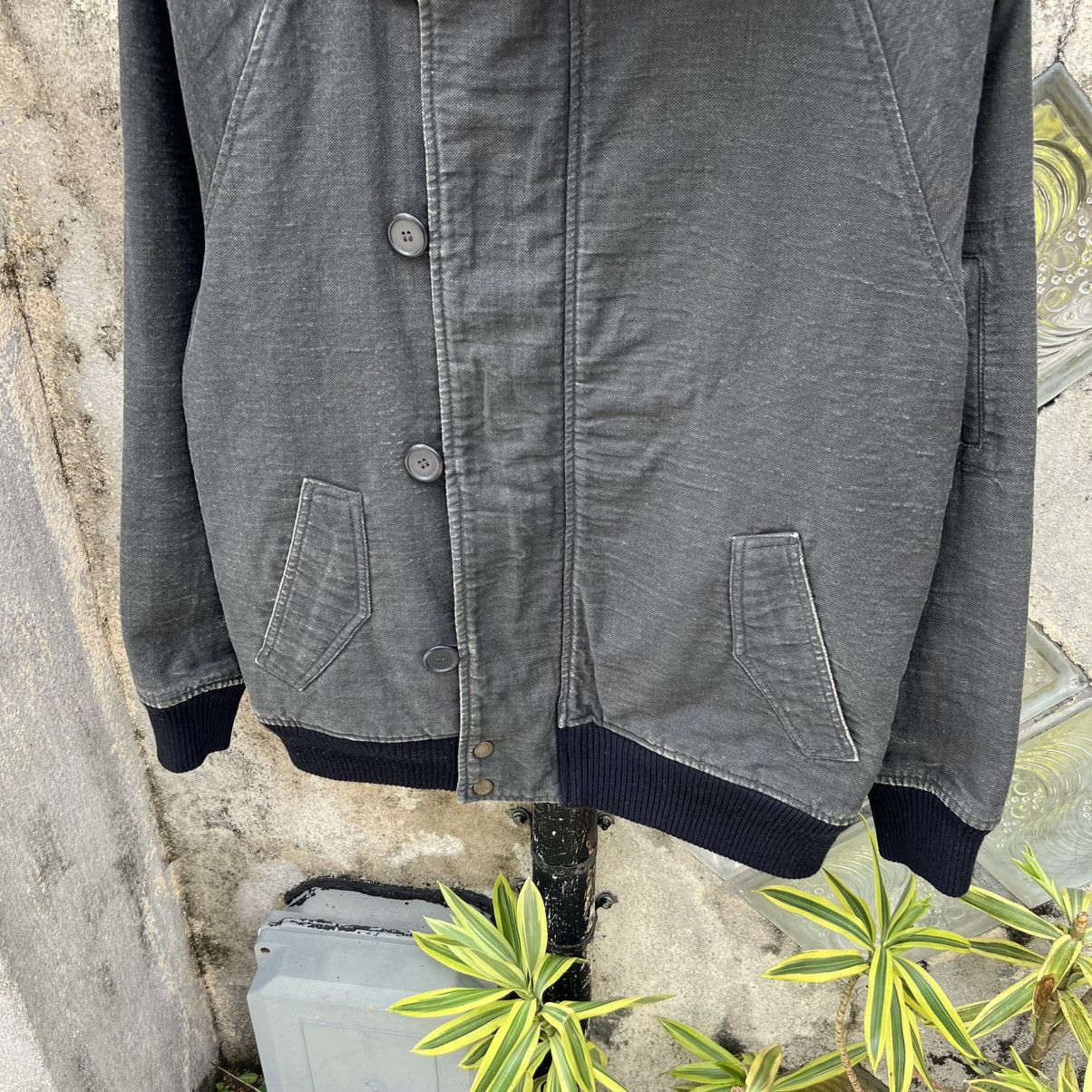 Japanese Brand “JAPANESE BRAND” GREY ZIP UP FUR HOODED JACKET Size US M / EU 48-50 / 2 - 5 Thumbnail