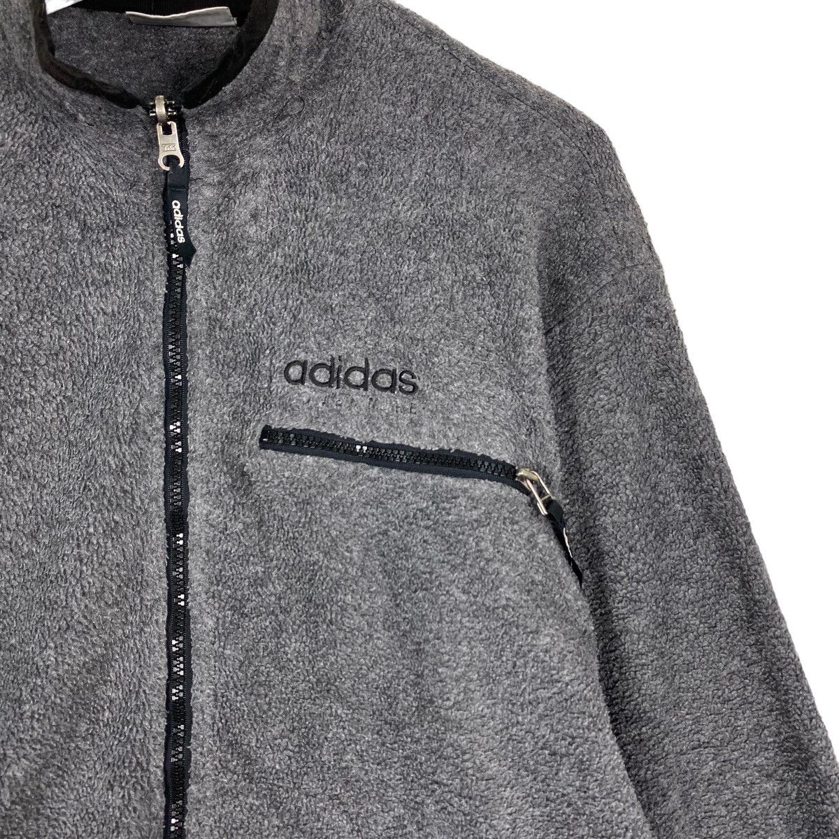Adidas Vintage 90s Adidas Adventure Small Logo Zipper Fleece Size US M / EU 48-50 / 2 - 6 Thumbnail