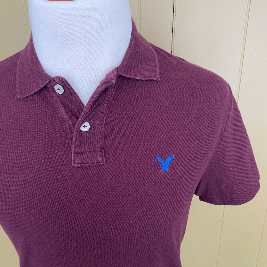 American Eagle Outfitters American Eagle outfitters men M 2 button polo athletic fit b Size US M / EU 48-50 / 2 - 2 Thumbnail
