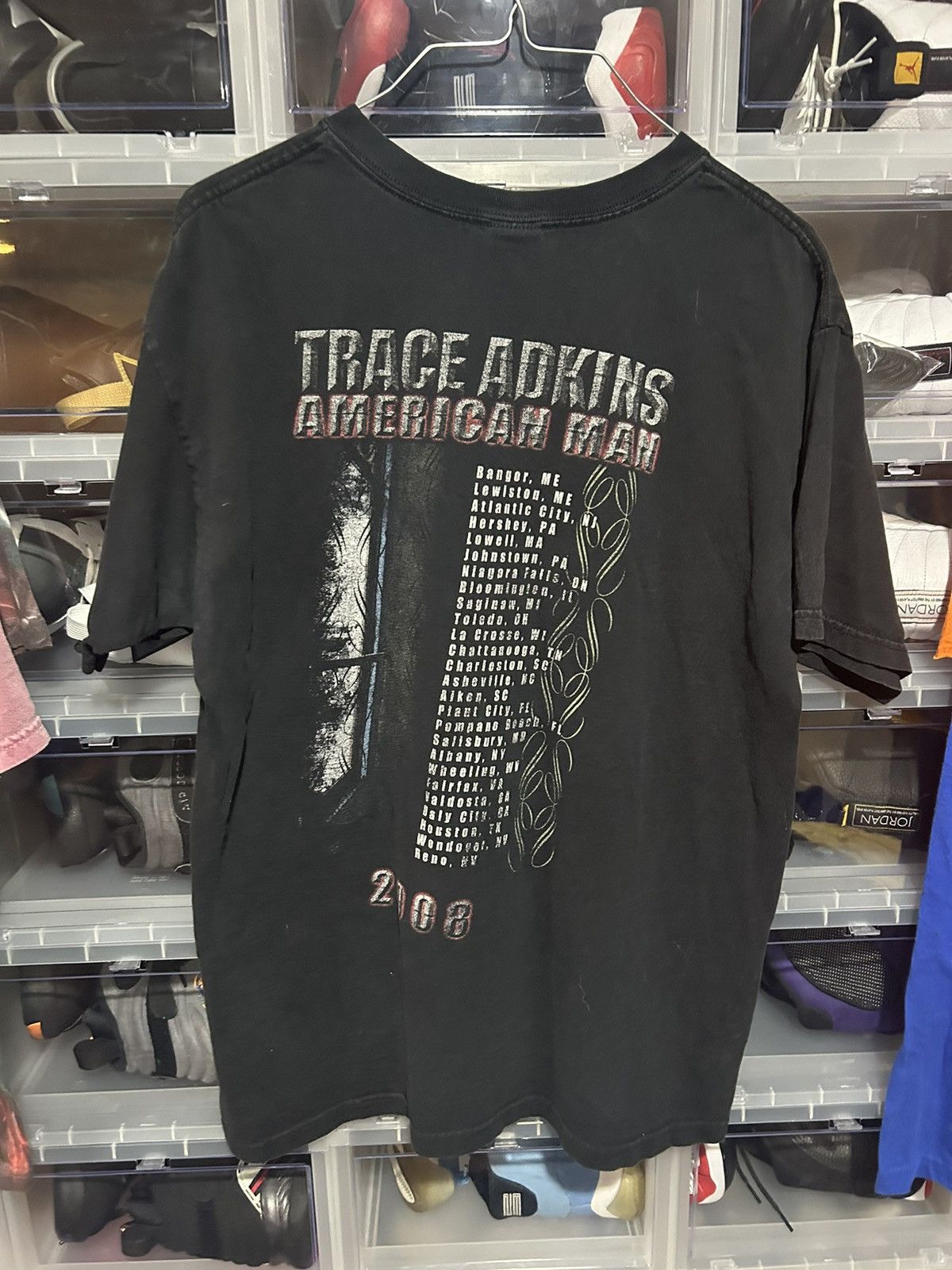 Vintage Trace Adkins American Man Tour Tee Size US L / EU 52-54 / 3 - 3 Preview