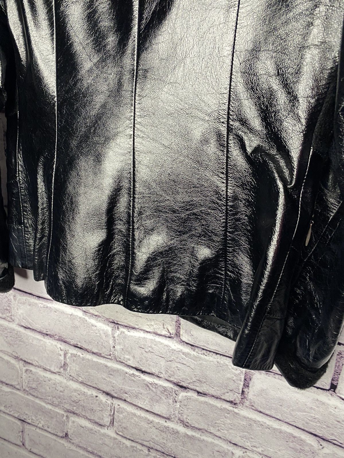 Vintage women's genuine sheepskin coat with fur vintage Size S / US 4 / IT 40 - 14 Thumbnail