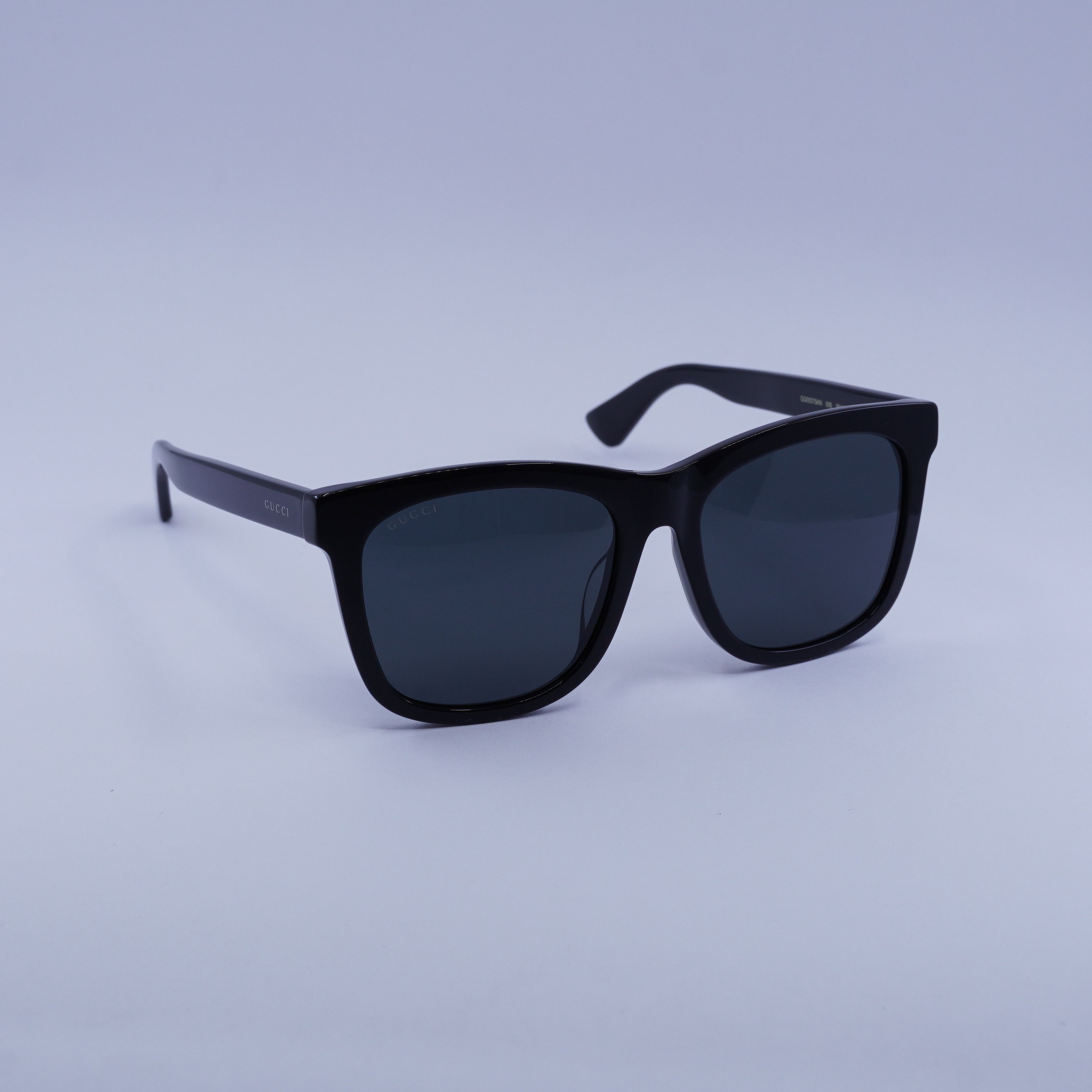 Gucci Gucci GG0057SKN 006 Men Sunglasses Black Square Frame Size ONE SIZE - 6 Thumbnail
