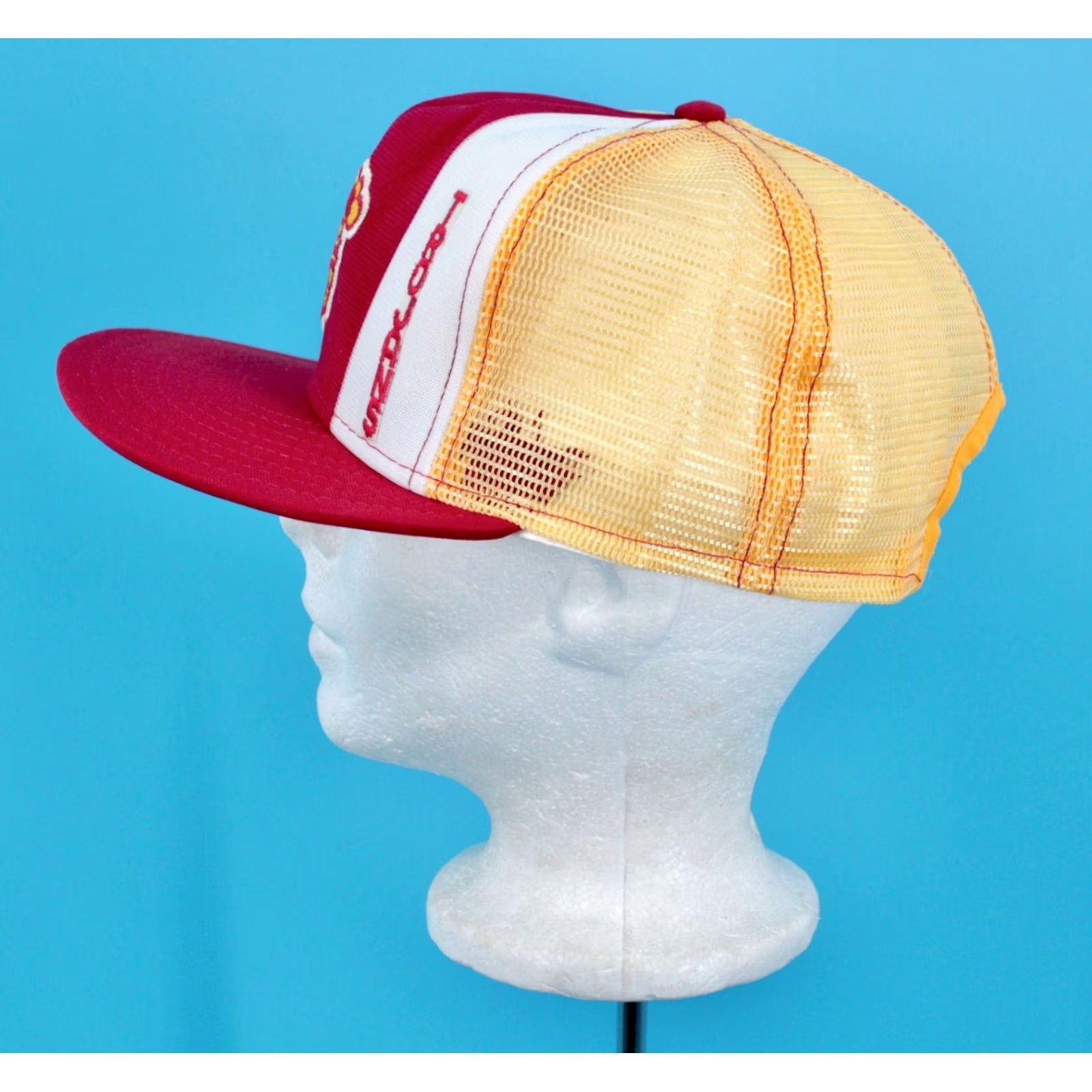 Vintage VINTAGE AJD USC Trojans Red Snapback Sports Hat L 80s Cap Size ONE SIZE - 3 Thumbnail