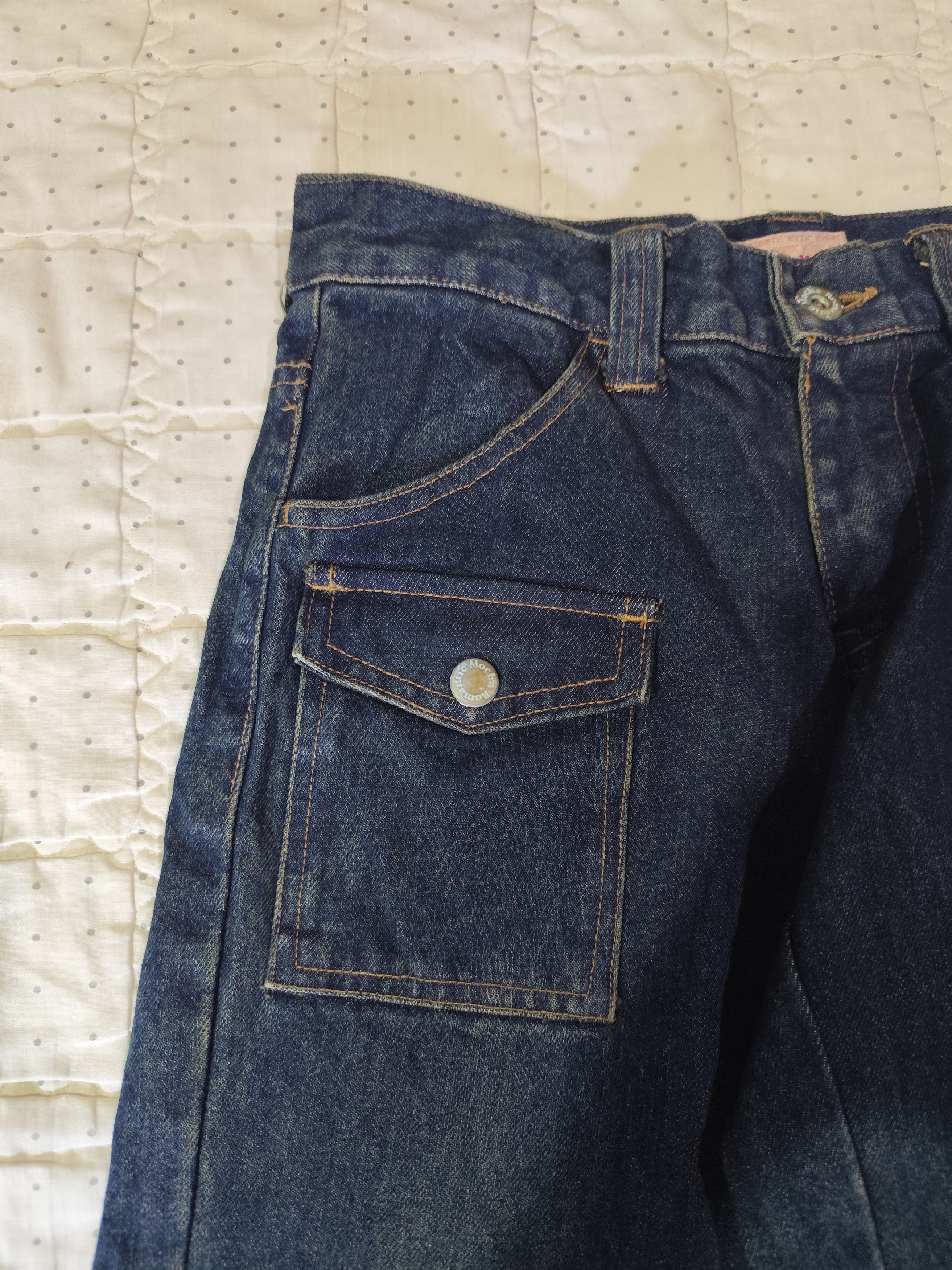 Japanese Brand Vintage Romantic Mocha Flare Bushpant Denim J019 Size 28" / US 6 / IT 42 - 4 Thumbnail