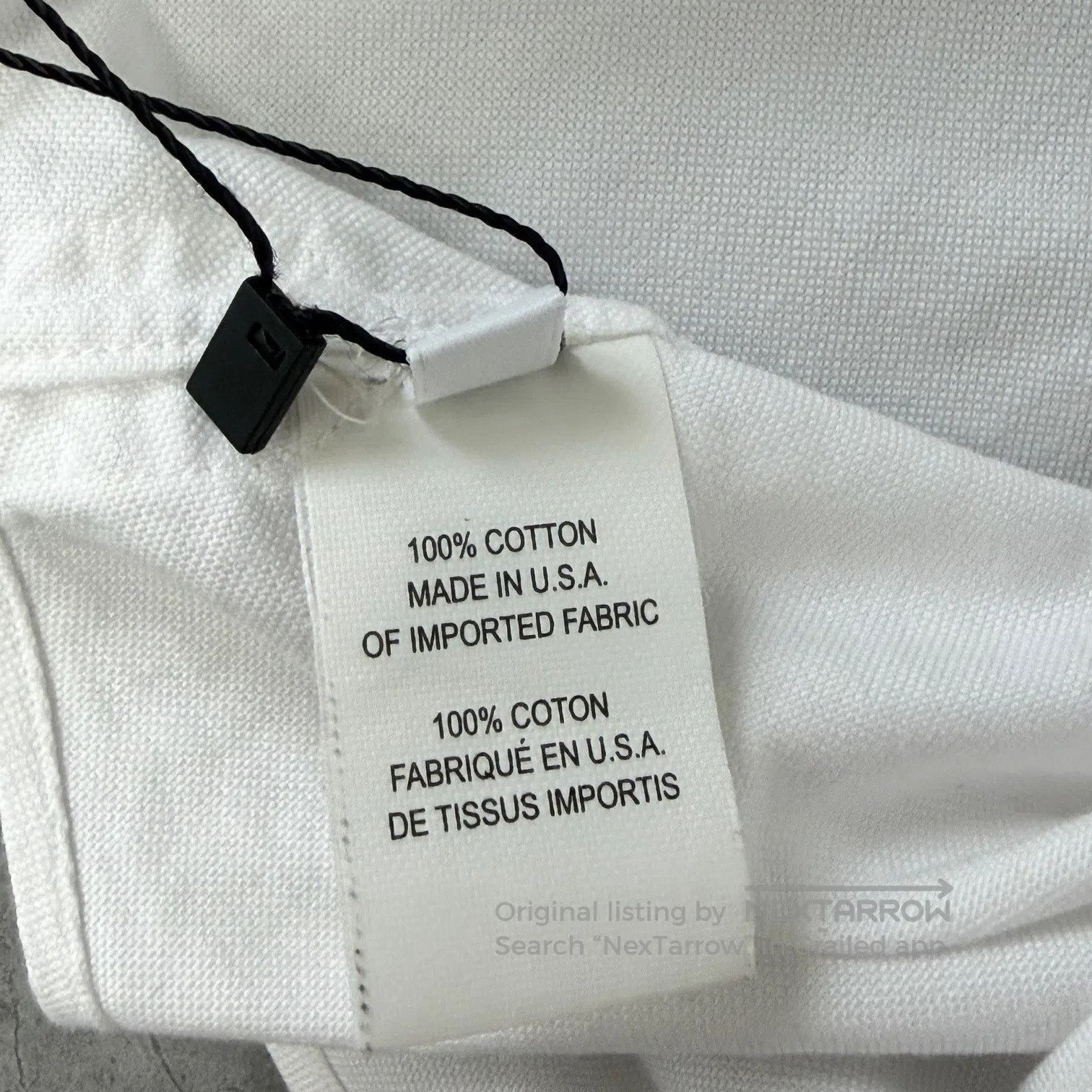 Thom Browne Thom Browne White Double Sleeve Labeled Shirt| Size US M / EU 48-50 / 2 - 6 Thumbnail