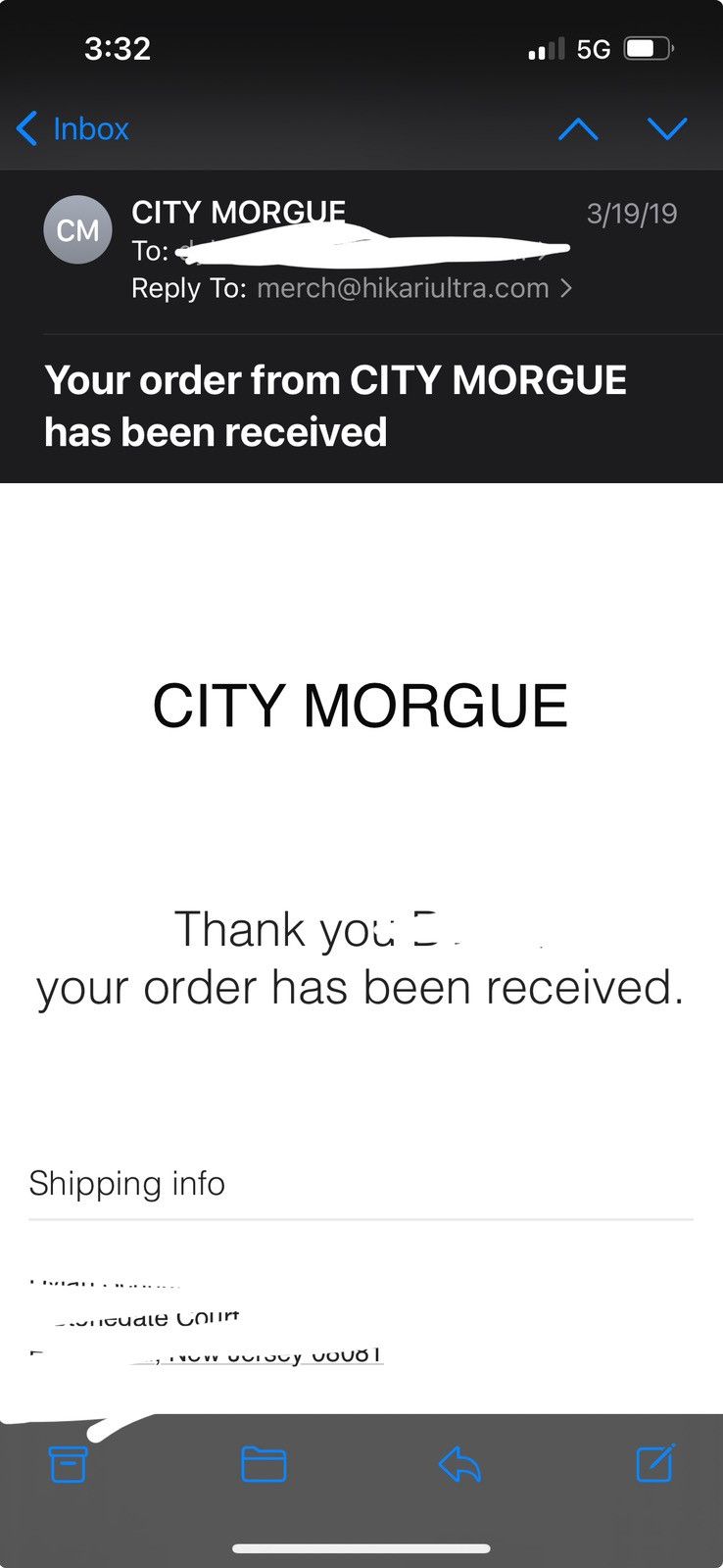 City Morgue City Morgue - Morguey Davidson T Shirt - Medium Size US M / EU 48-50 / 2 - 14 Thumbnail