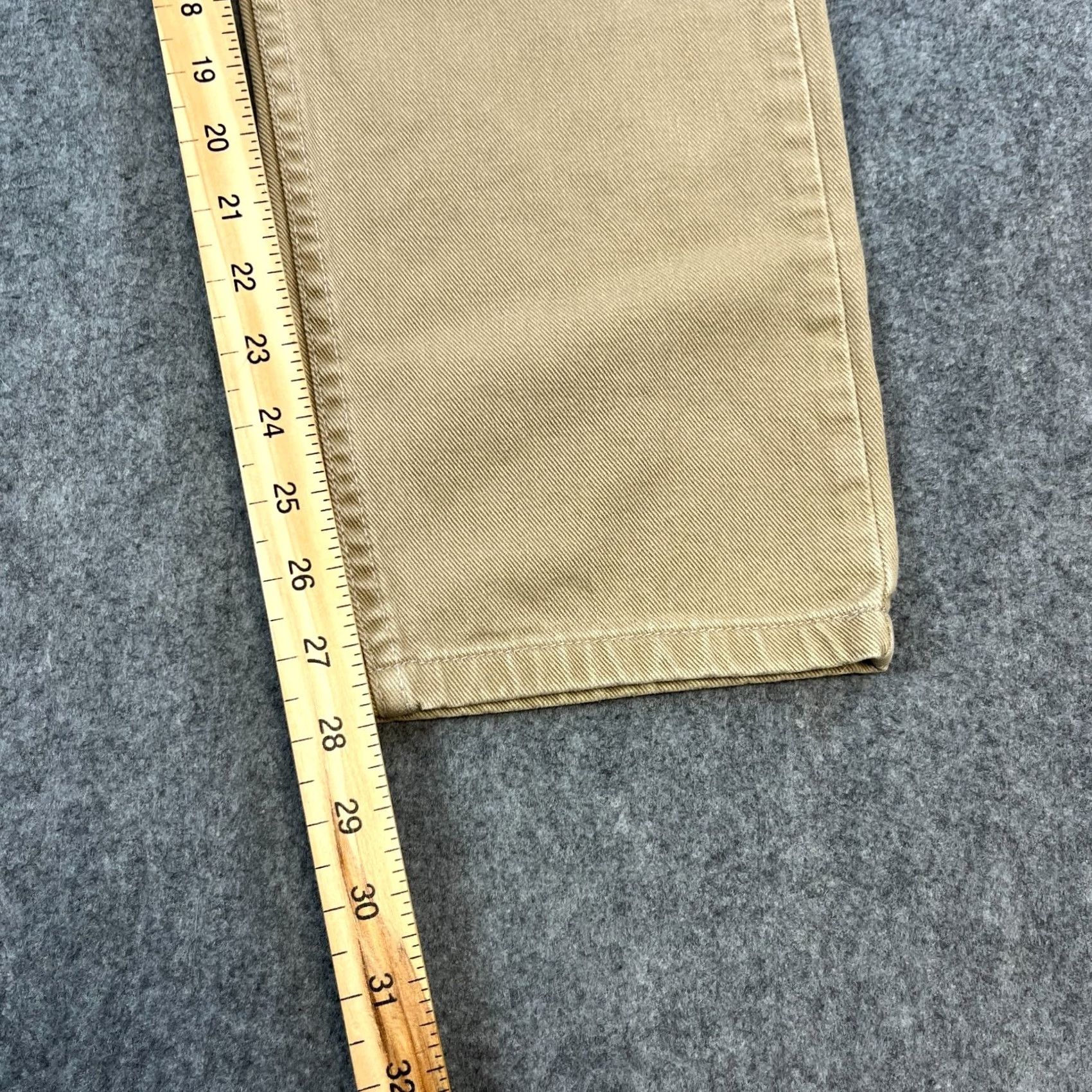 Lee VINTAGE Lee Riders Jeans Regular 28 Beige Cotton 5-Pocket Design Zip Mens Tapered Size US 28 / EU 44 - 4 Thumbnail