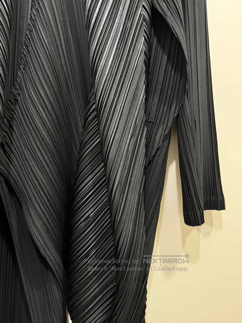 Issey Miyake Main Line Swallowtail Long Cardigan